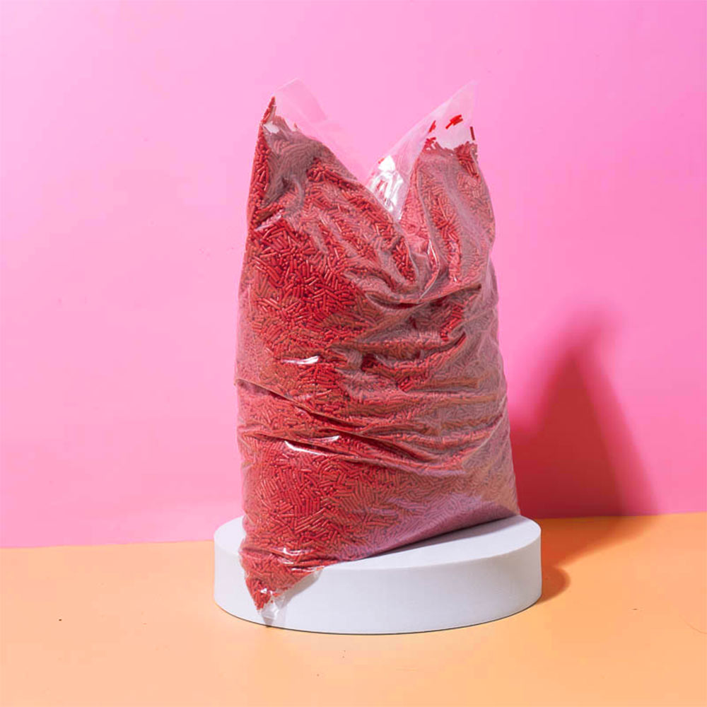 Sprinks Bulk Jimmies Red 1mm 2kg