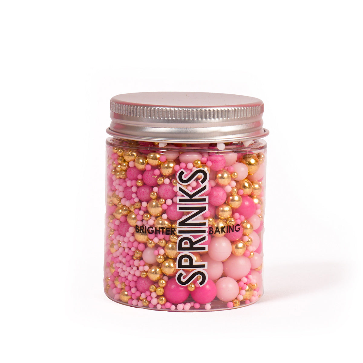Sprinks Velvet Crunch Sprinkles Pink 70g