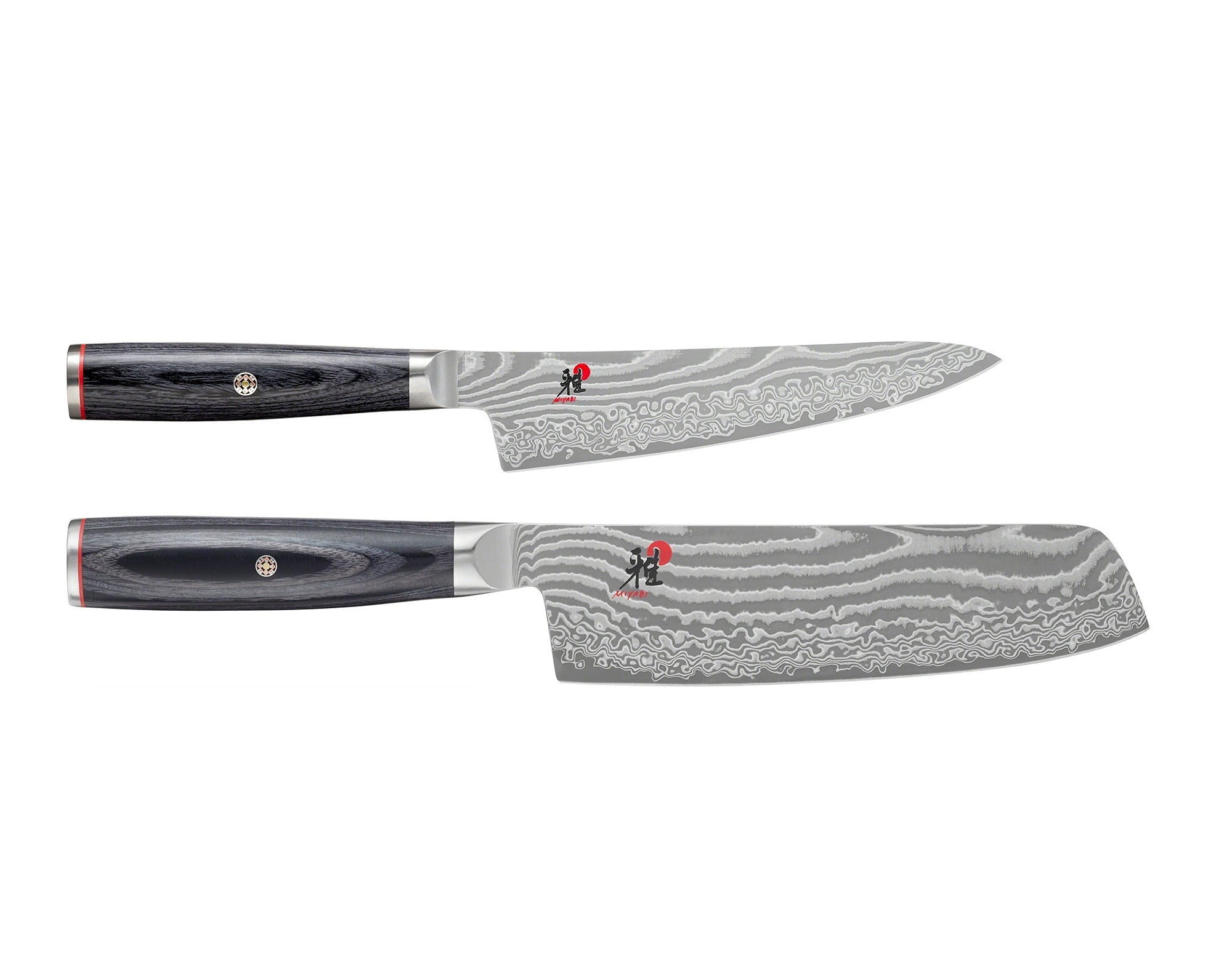 Miyabi 5000FCD Nakiri & Shotoh Knife Set 2 Piece