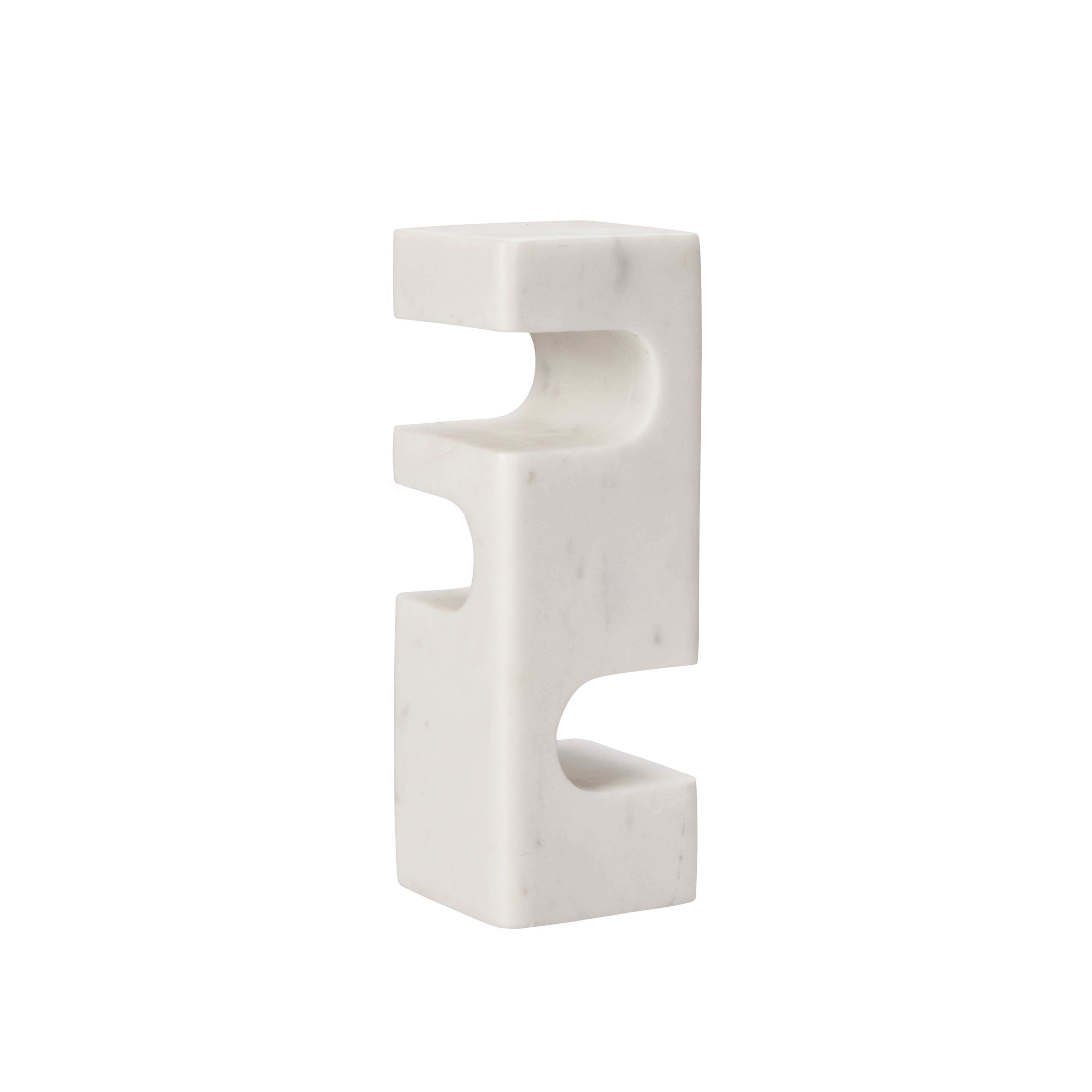 Grand Designs Eros Marble Sculpture White & Grey