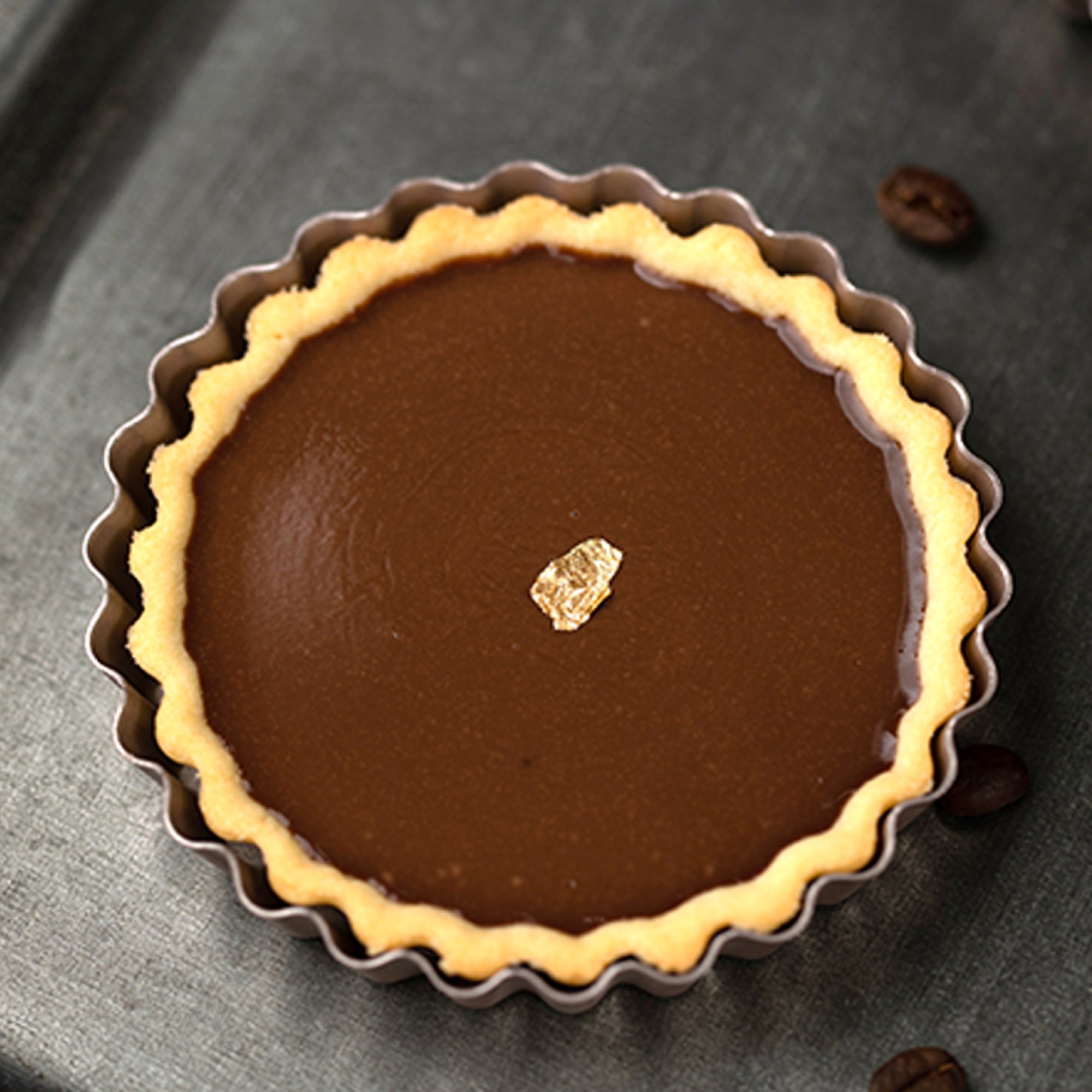 CHEFMADE Mini Round Tart Pan with Loose Base 10cm Set of 4 (WK9022-4)