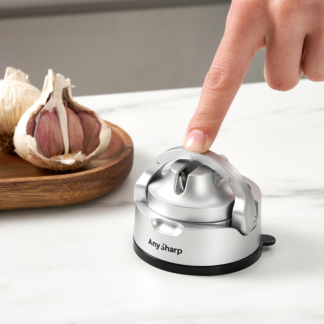 AnySharp Evo Knife Sharpener Silver