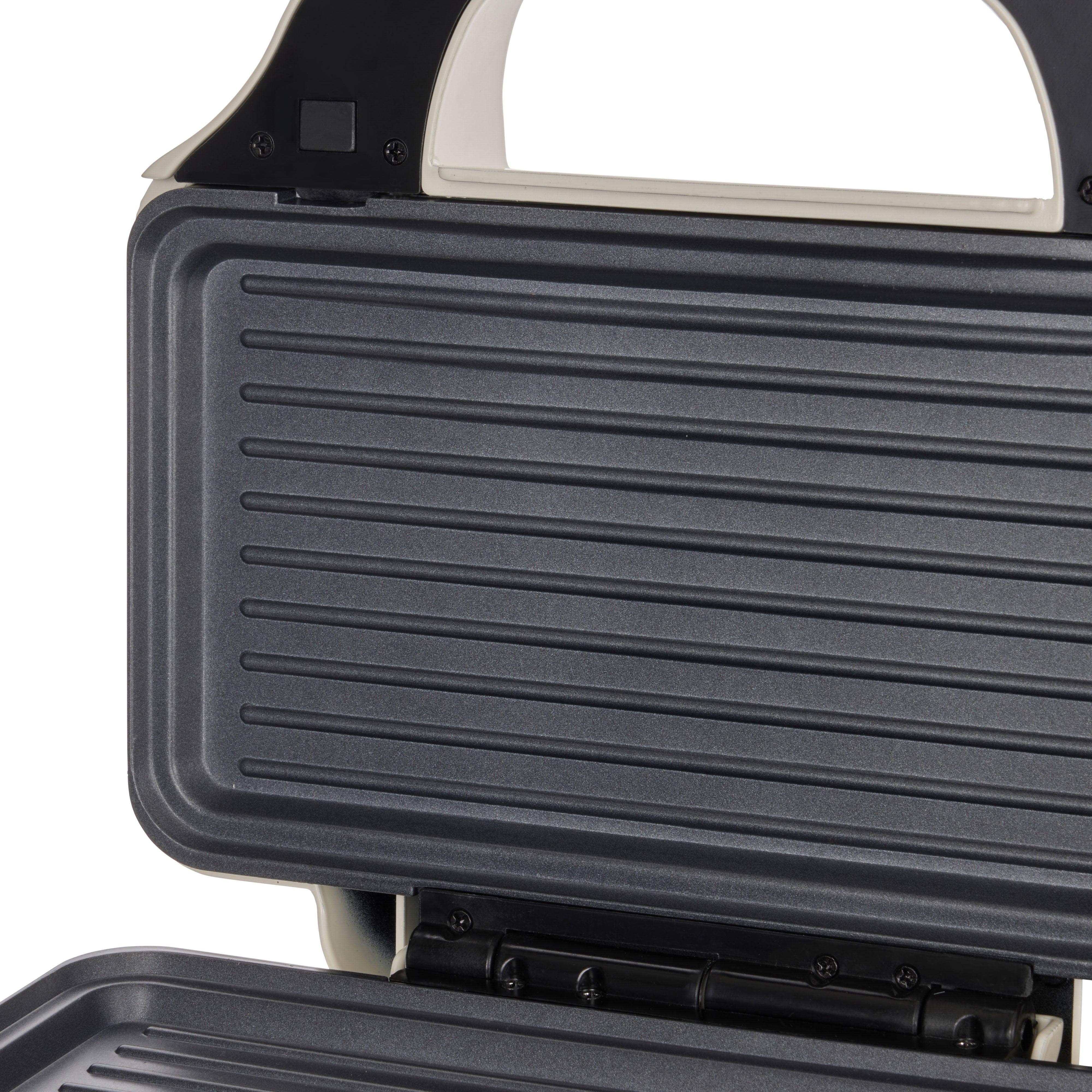 Davis & Waddell Electric 2 in 1 Sandwich Maker & Grill Cream