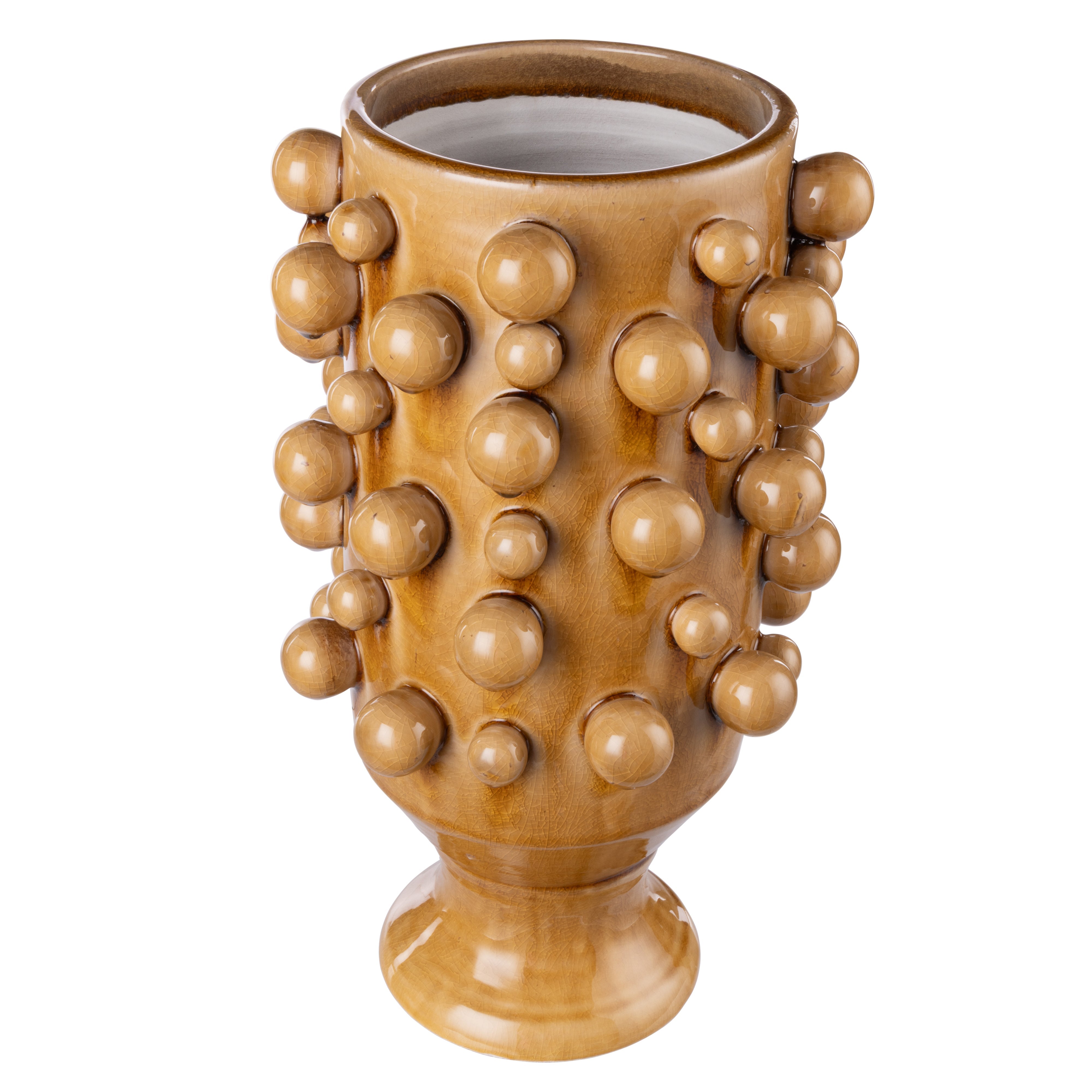 Amalfi Odin Vase Large Mustard