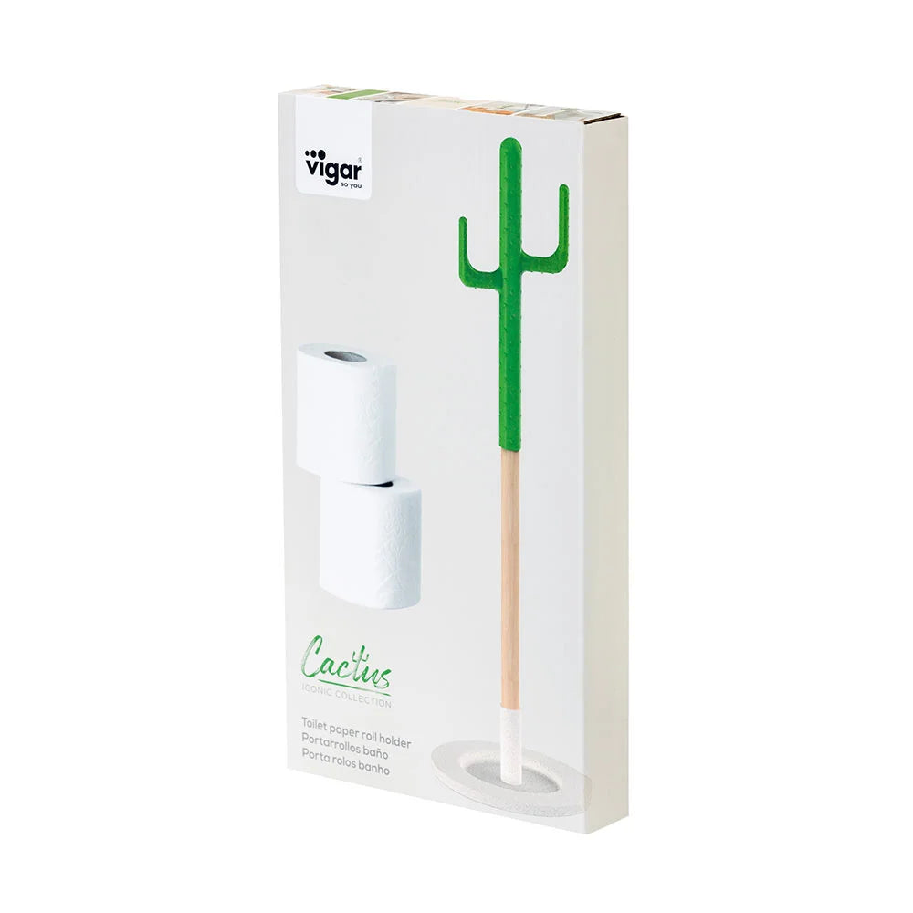 Cactus Four Toilet Roll Holder