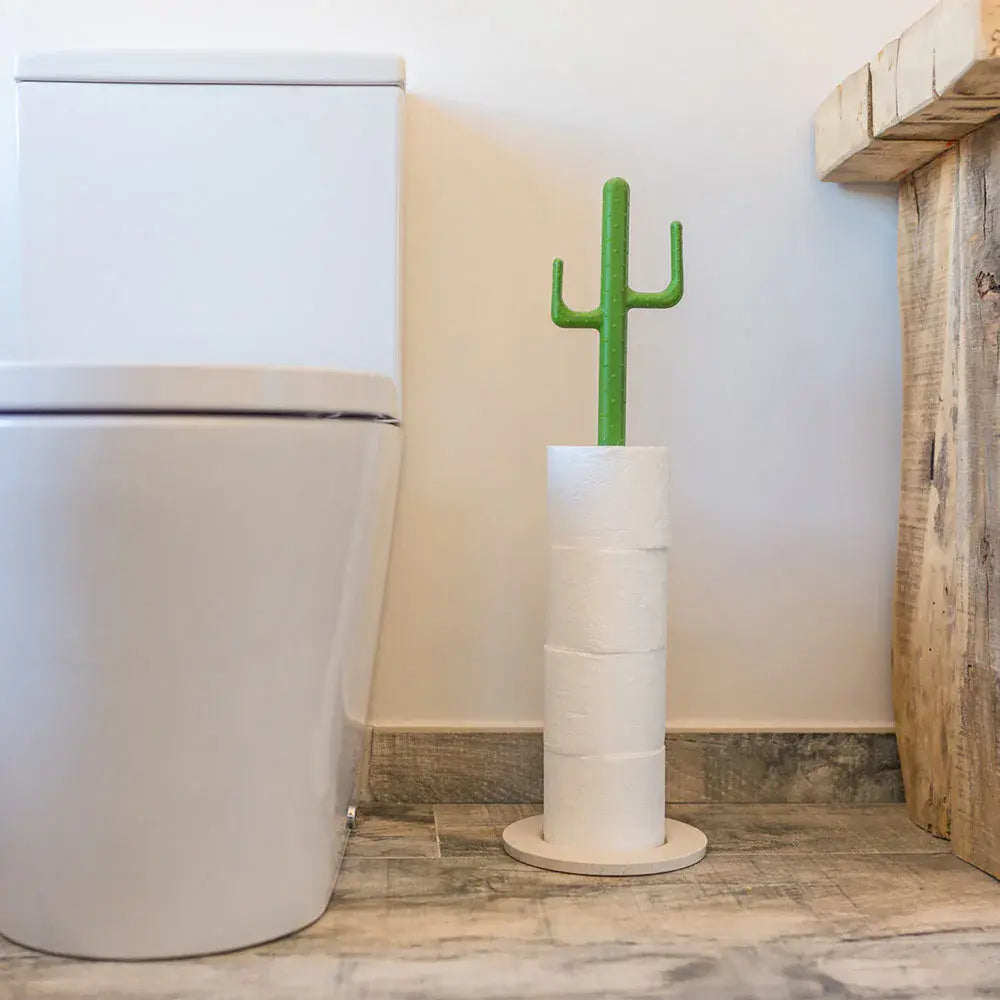 Cactus Four Toilet Roll Holder