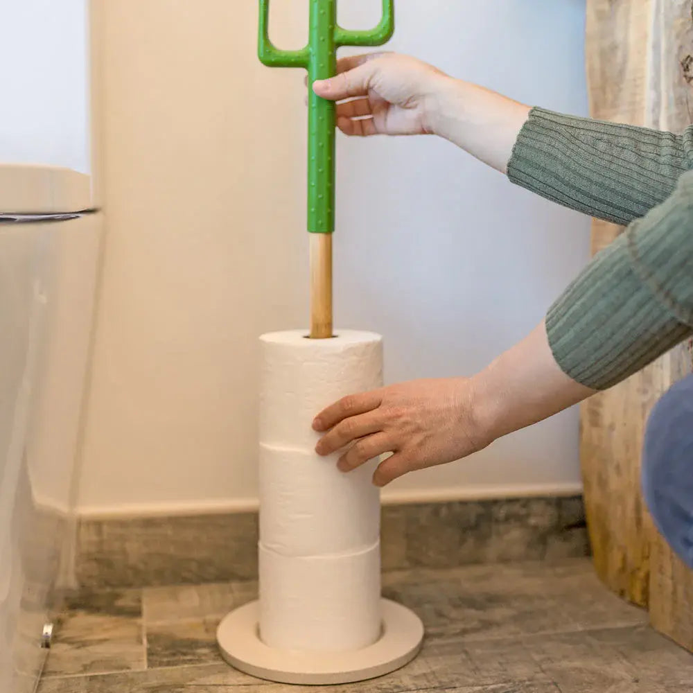 Cactus Four Toilet Roll Holder