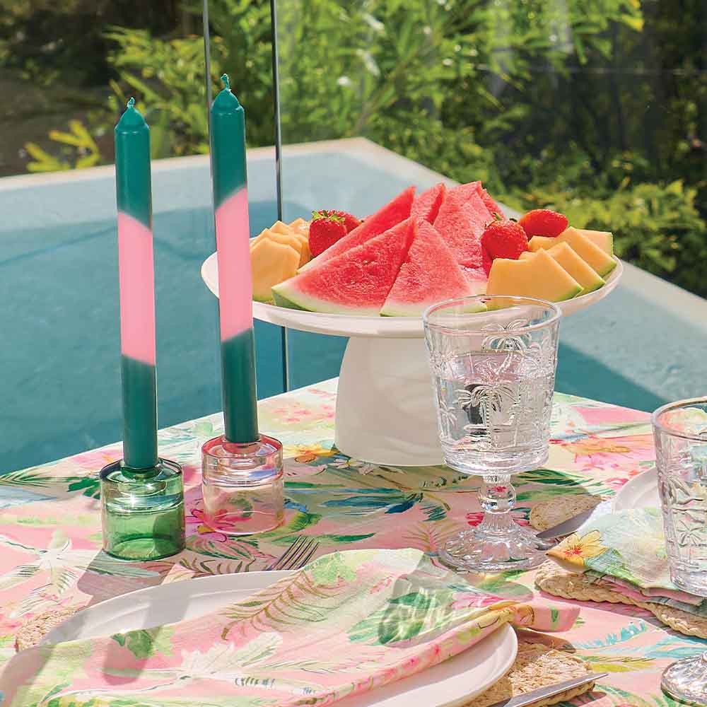 Annabel Trends Cake Stand Frosted White Frosted