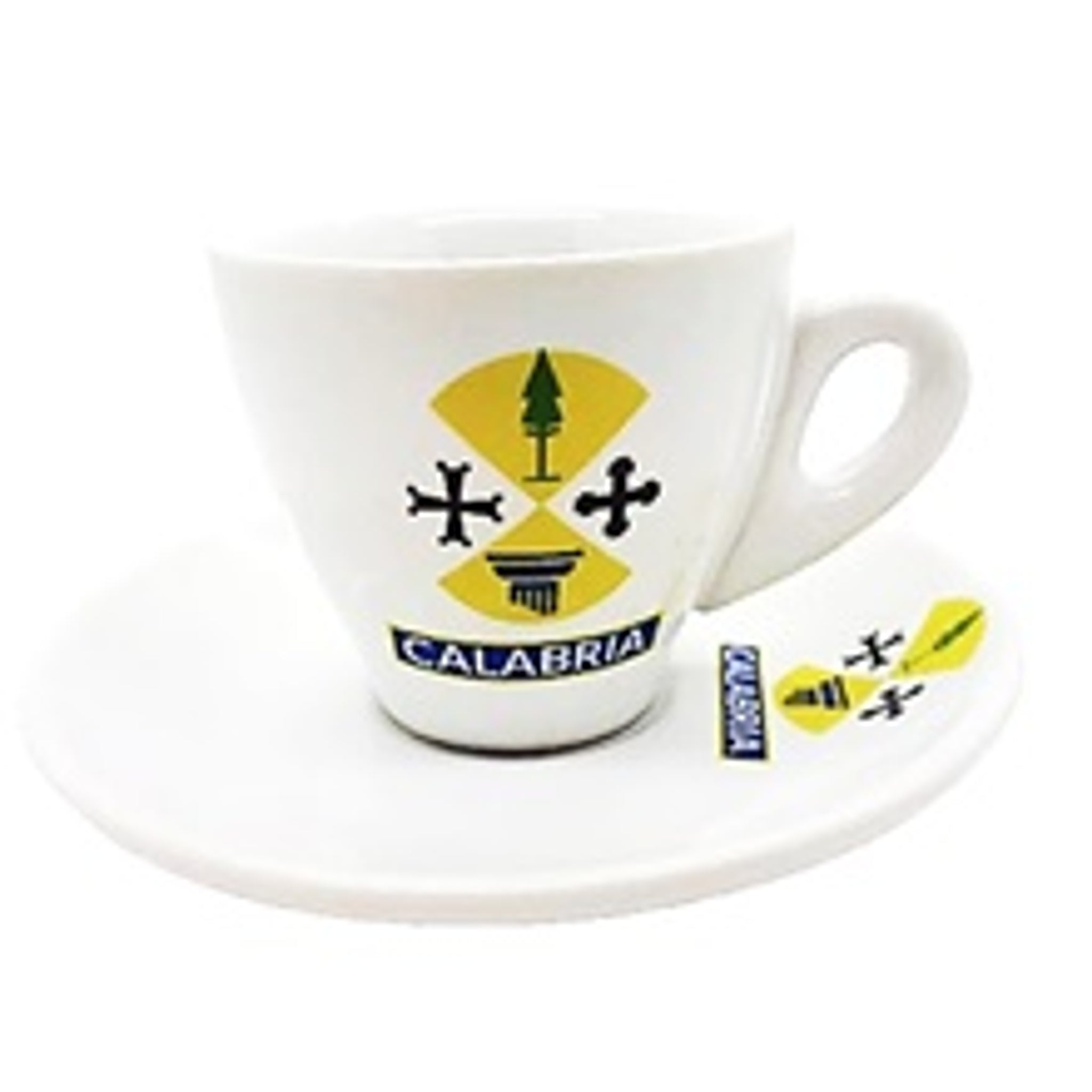 Incasa Calabria Espresso Cup and Saucer 90ml 4 Piece