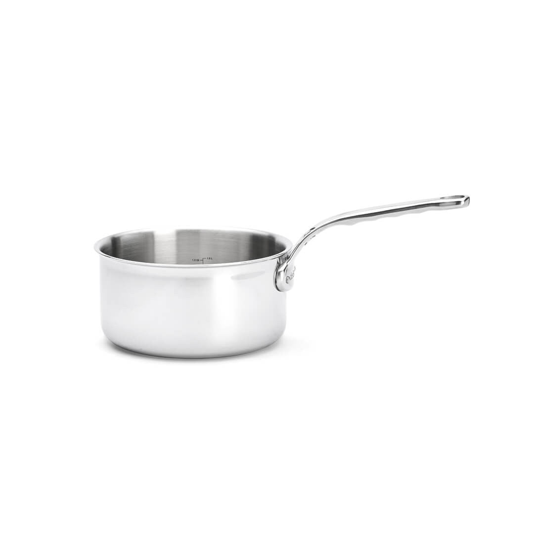de Buyer Affinity Stainless Steel Saucepan with Lid 18cm
