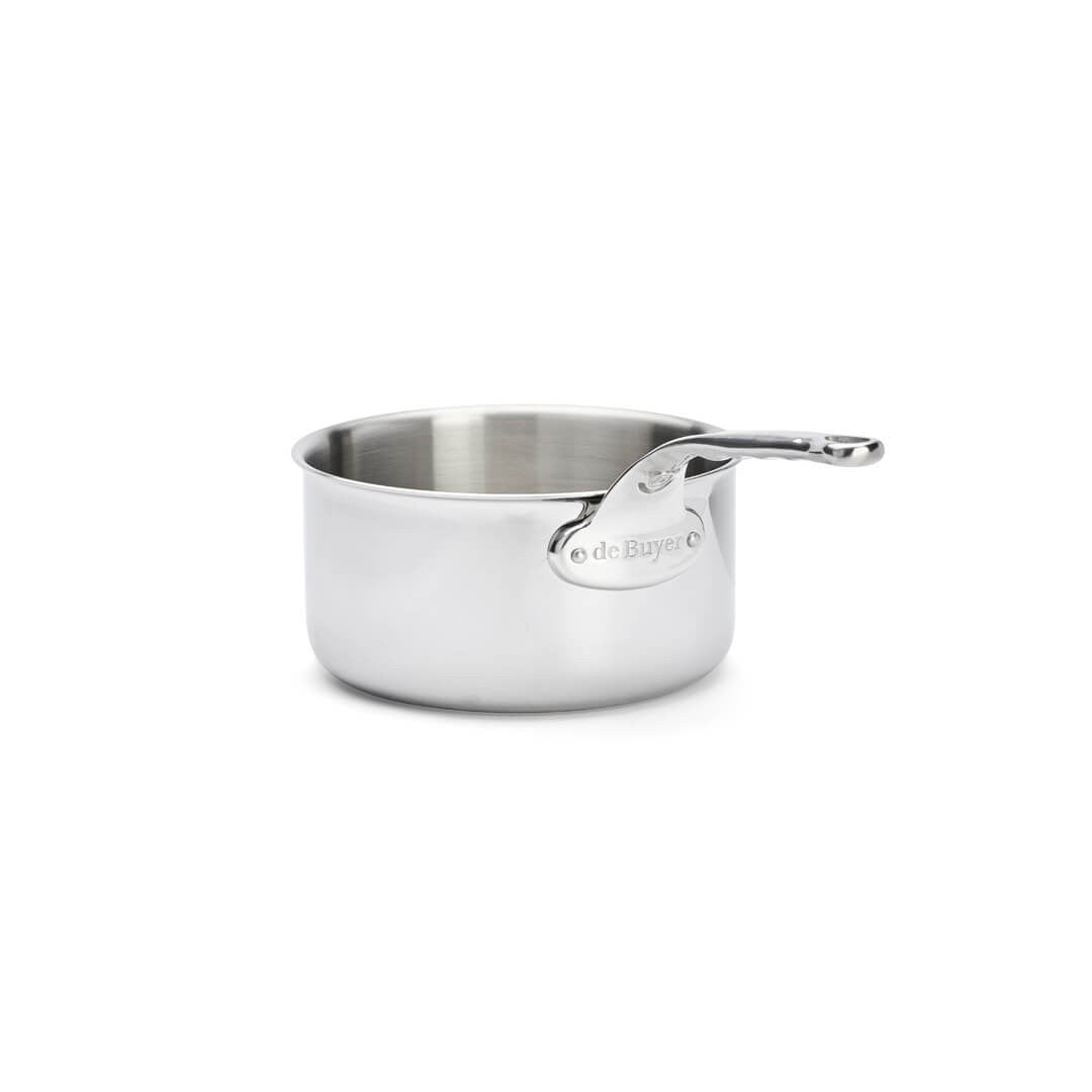 de Buyer Affinity Stainless Steel Saucepan with Lid 20cm