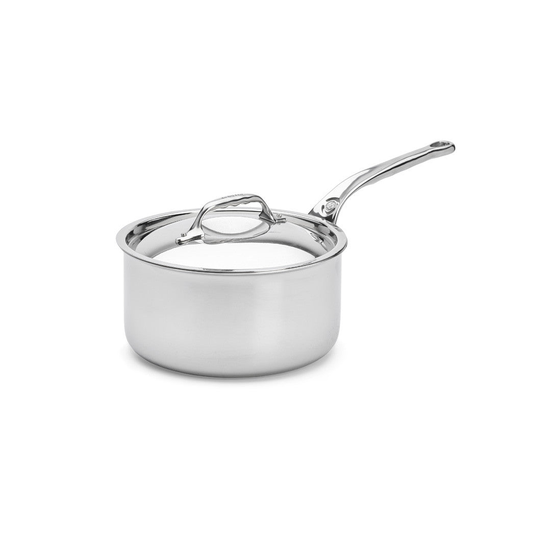 de Buyer Affinity Stainless Steel Saucepan with Lid 20cm