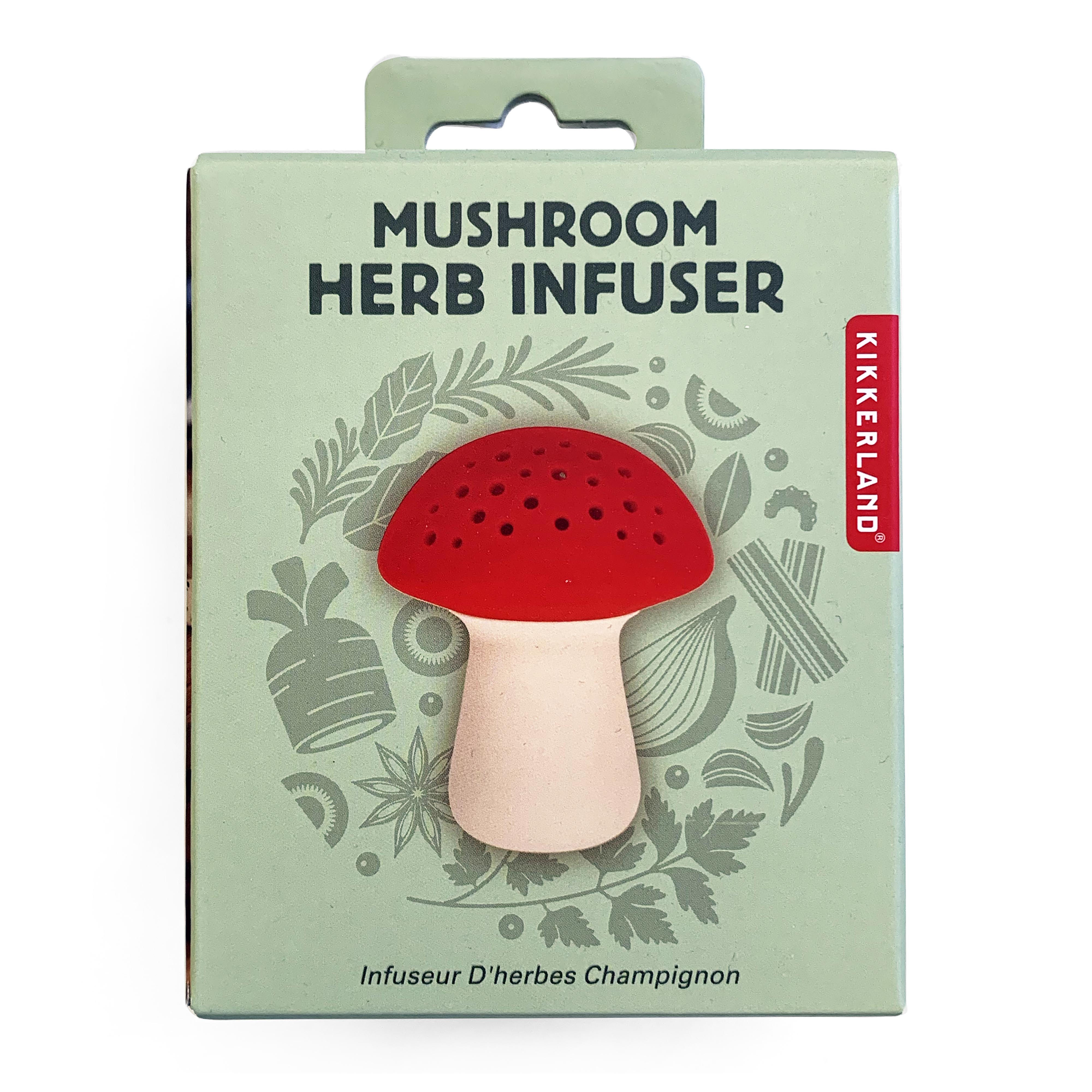 Kikkerland Mushroom Herb Infuser Multi-Coloured