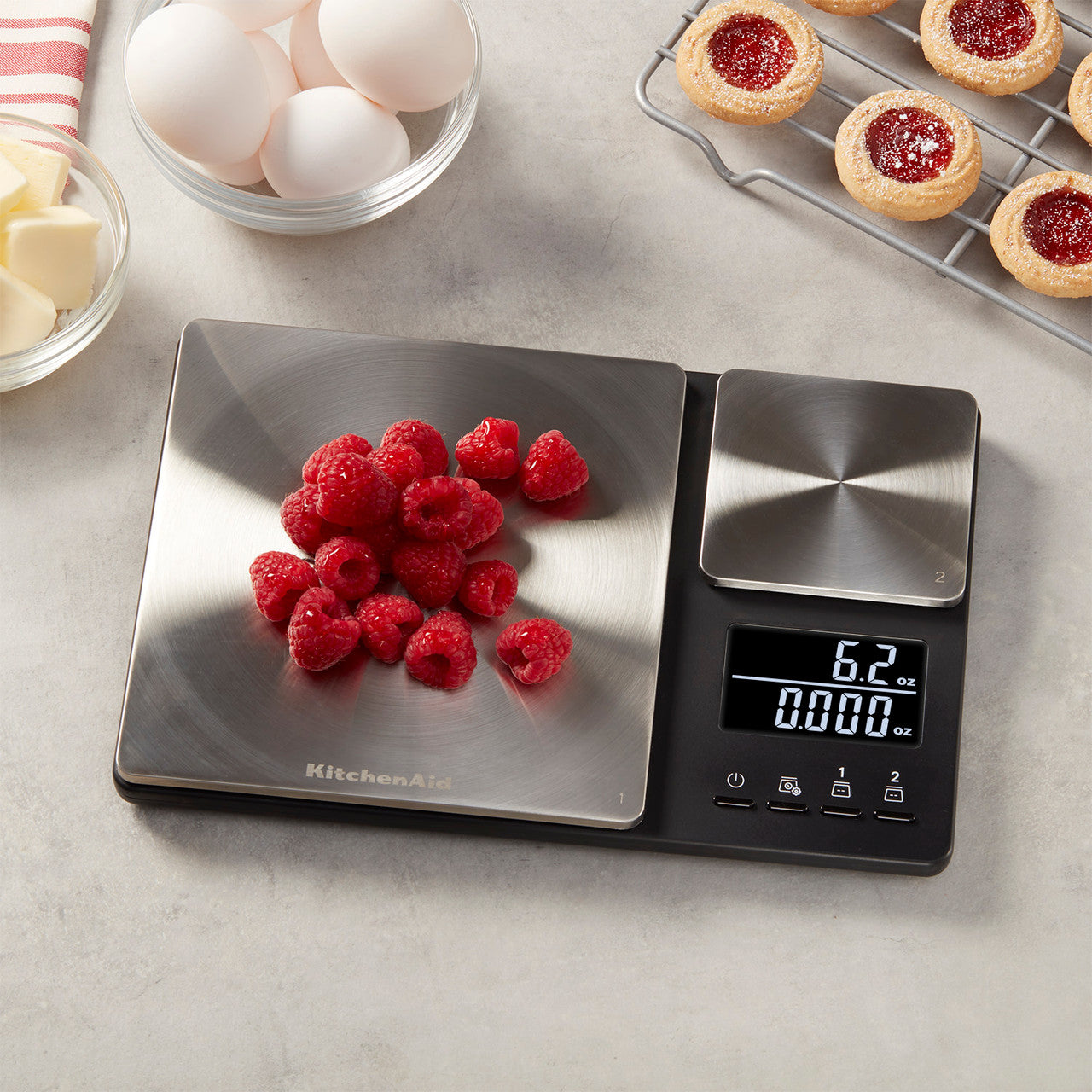 KitchenAid Dual Platform Kitchen Scale 5000g & 500g