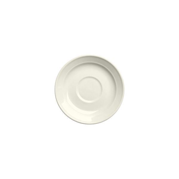 Duraceram Ivory Double Ridge Saucer (156mm Ø)