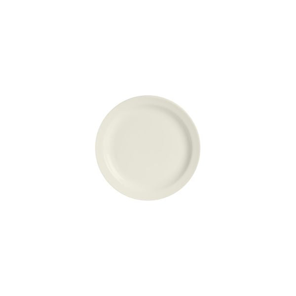 Duraceram Malvern Round Plate - Narrow Rim (165mm Ø - Ivory)