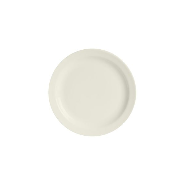 Duraceram Malvern Round Plate - Narrow Rim (205mm Ø - Ivory)