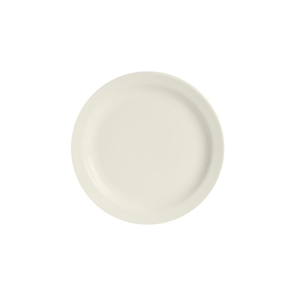 Duraceram Malvern Round Plate - Narrow Rim (230mm Ø - Ivory)