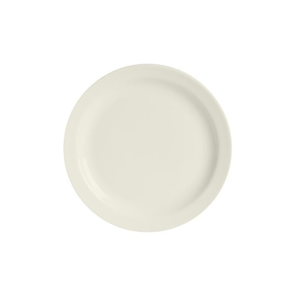 Duraceram Malvern Round Plate - Narrow Rim (257mm Ø - Ivory)