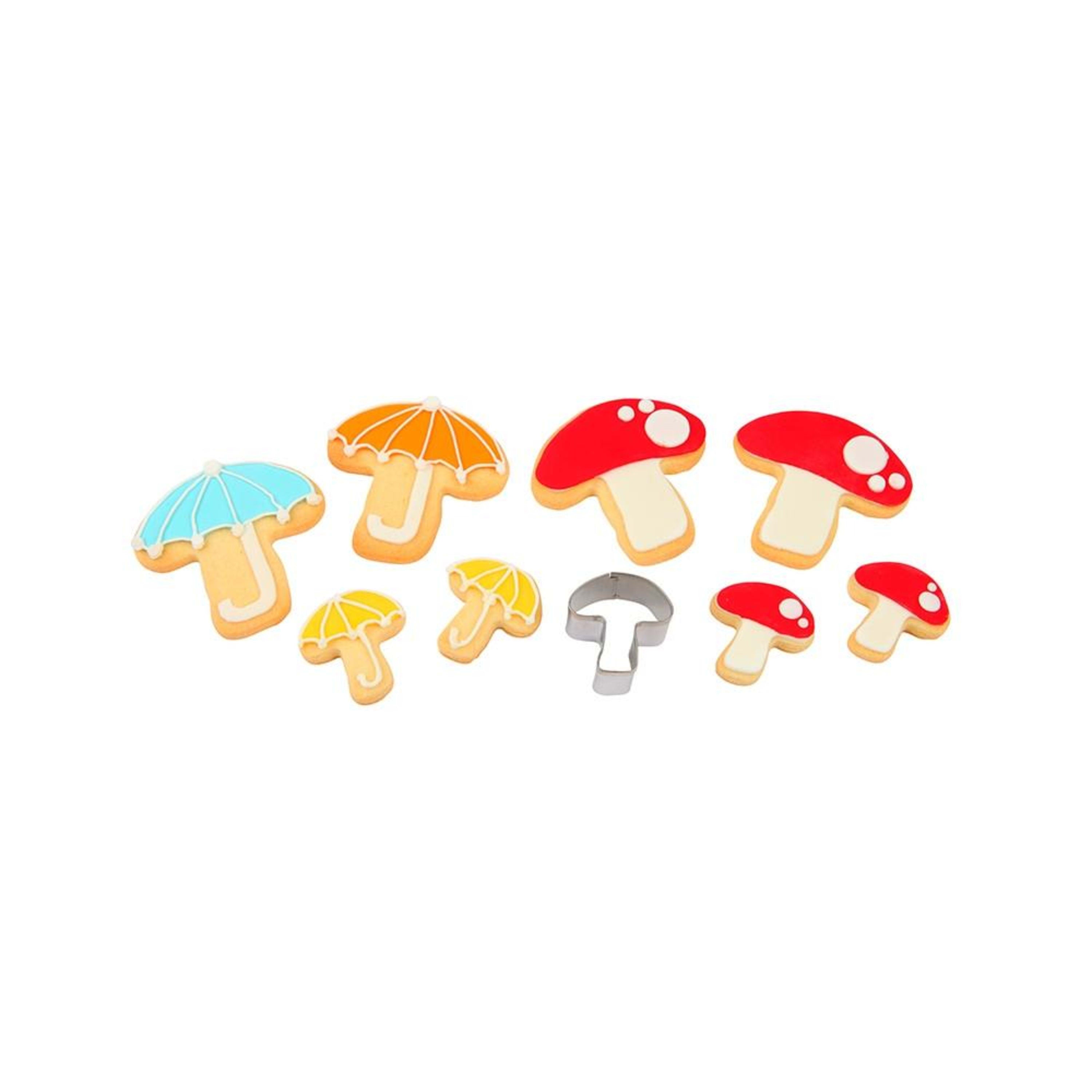 Sweet Themes Mini Toadstool or Mushroom Cookie Cutter