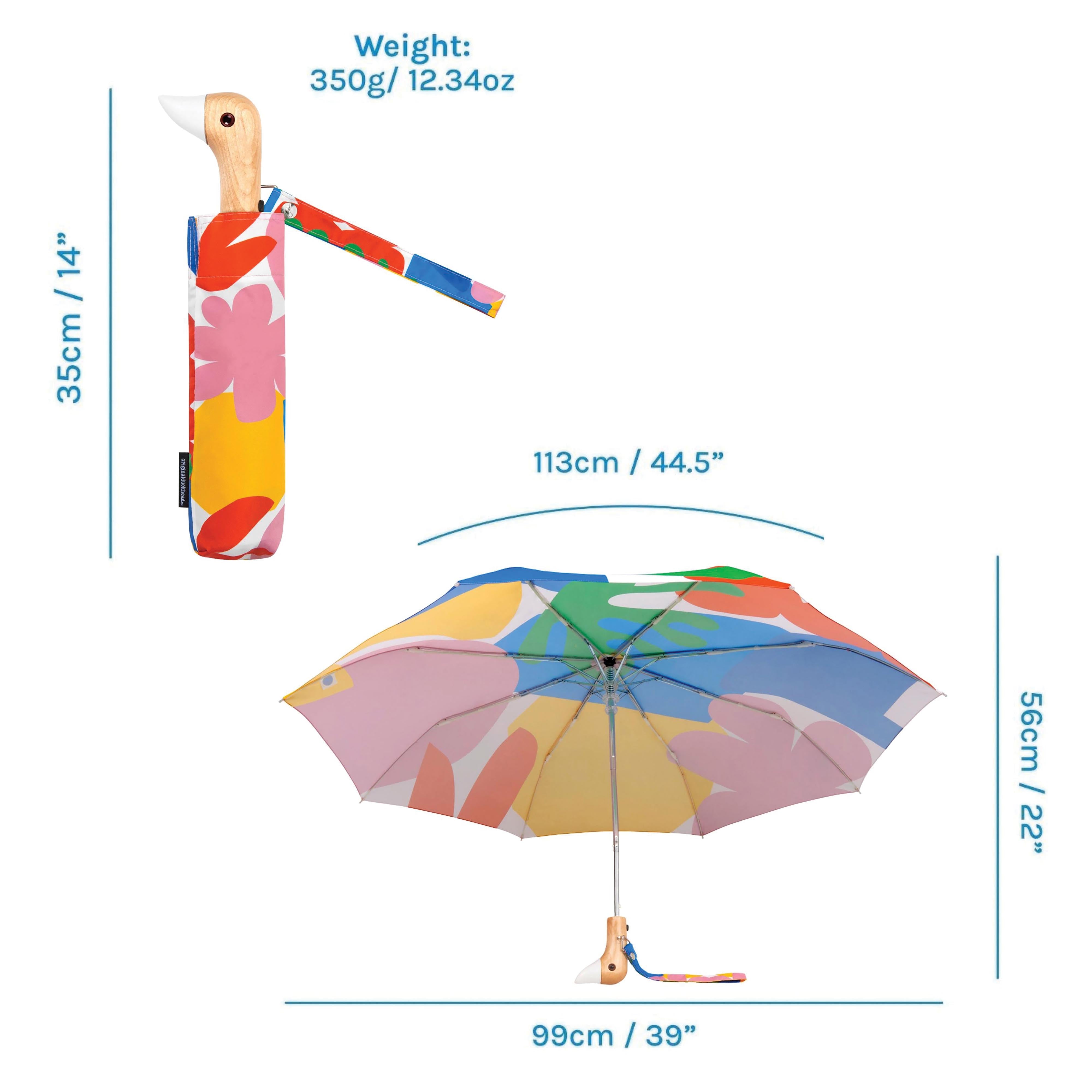 Original Duckhead Duck Umbrella Compact Matisse Print