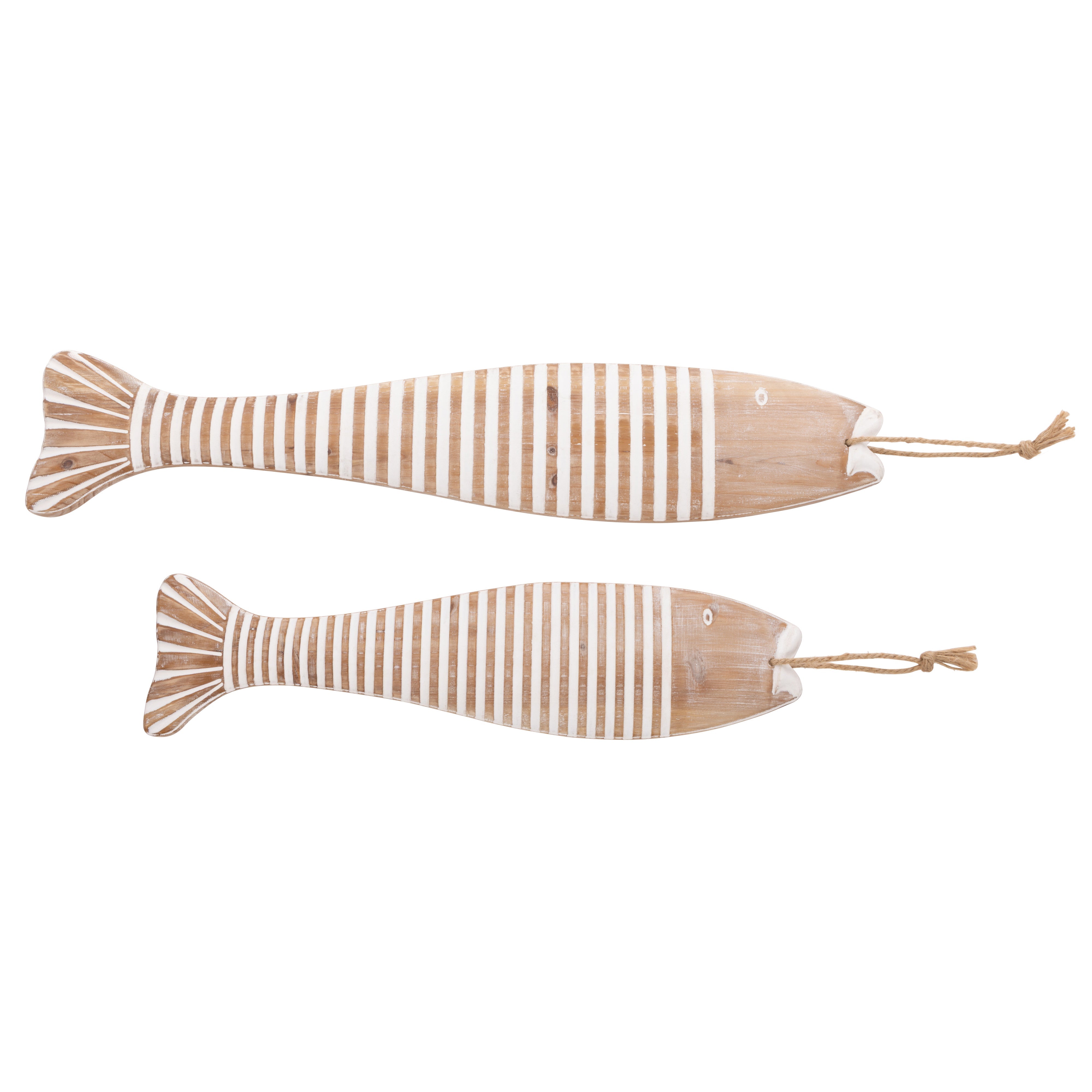 Amalfi Farley Wall Decor 2 Piece Set Natural & White
