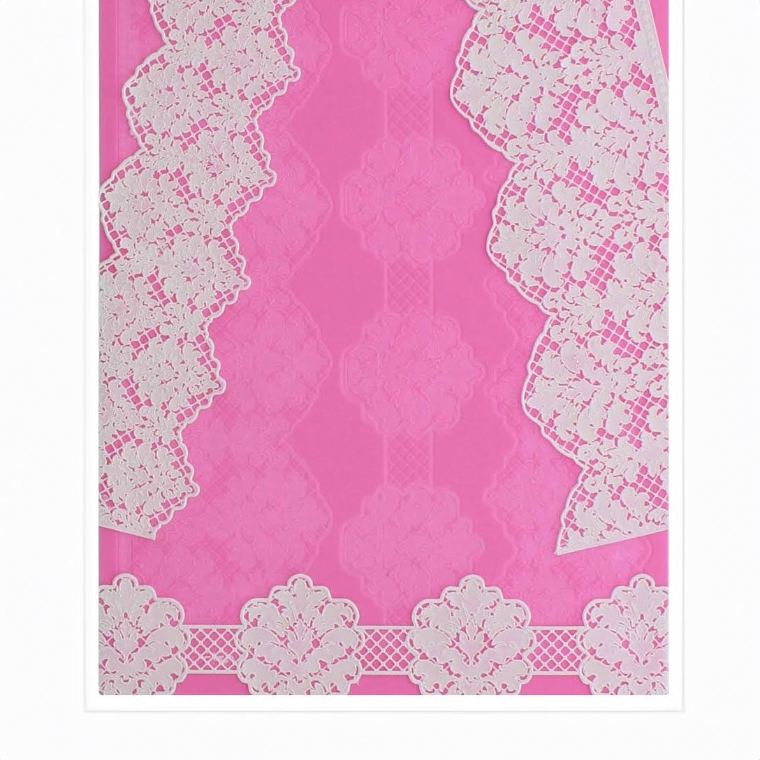 Claire Bowman Cake Lace Damask 3D Cake Lace Mat