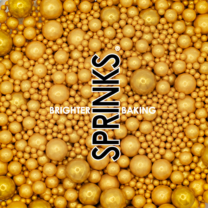 Sprinks Bubble Bubble Sprinkles Gold 500g