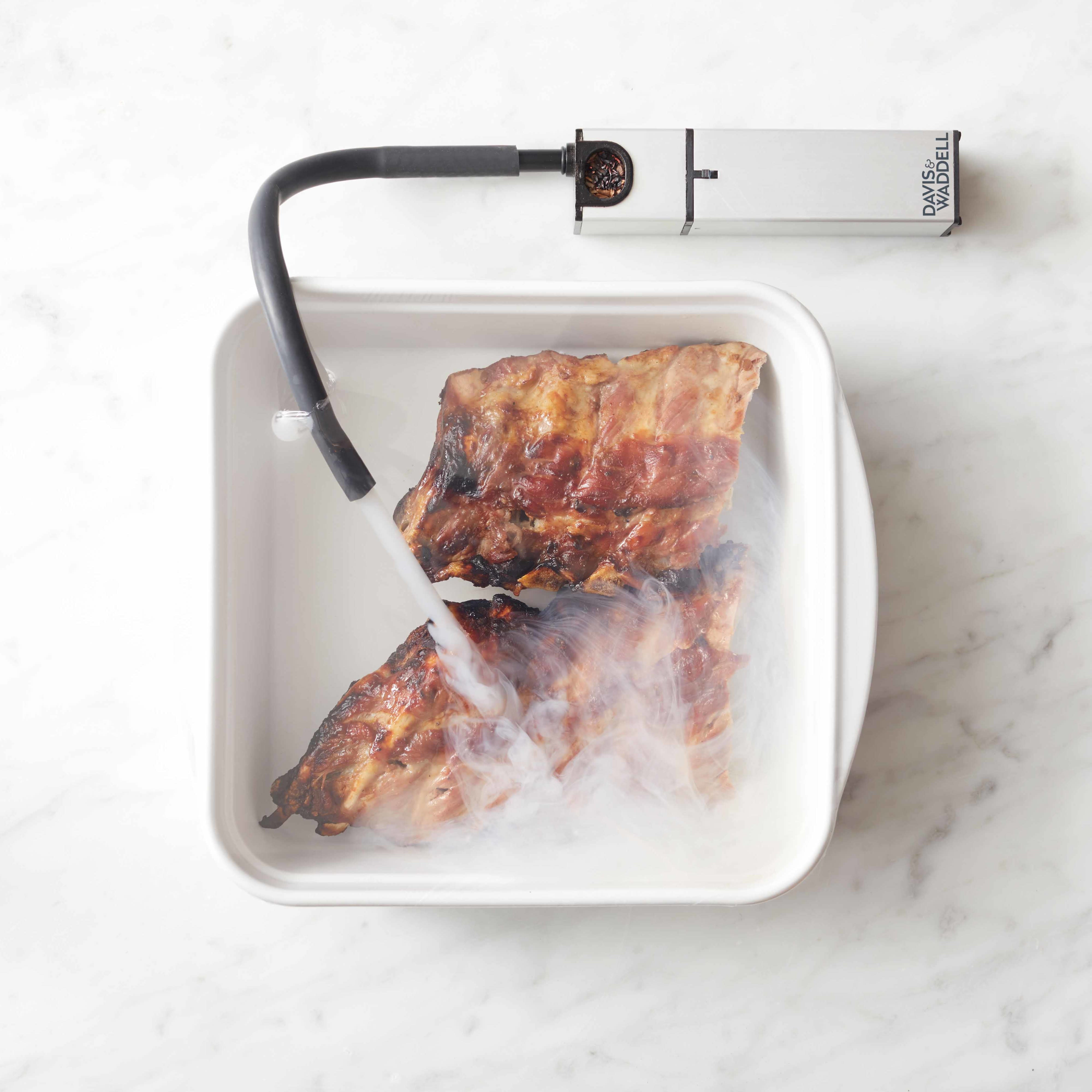 Davis & Waddell Infusion Smoker Silver & Black