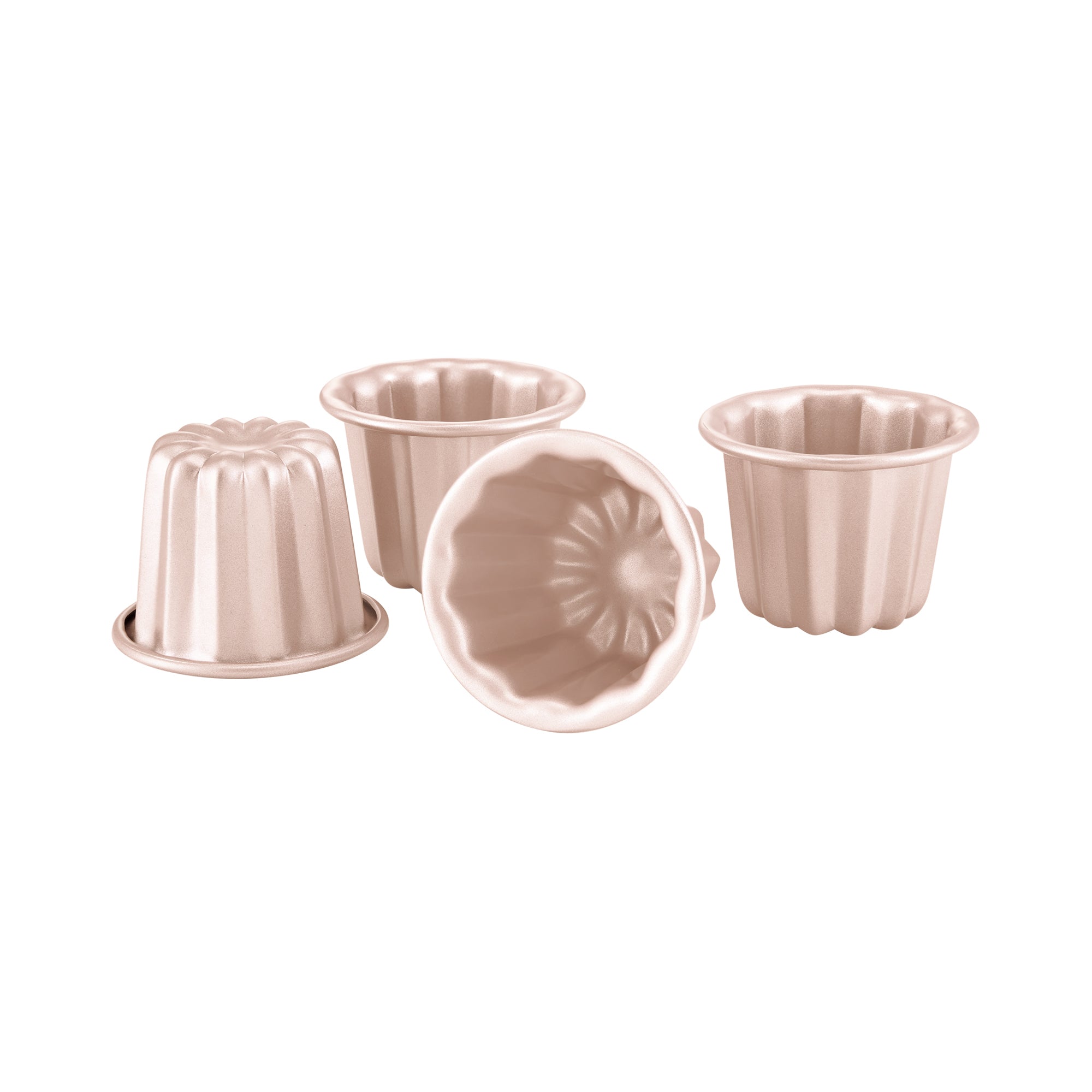 CHEFMADE Canelé Mould Set of 4 (WK9772-4)