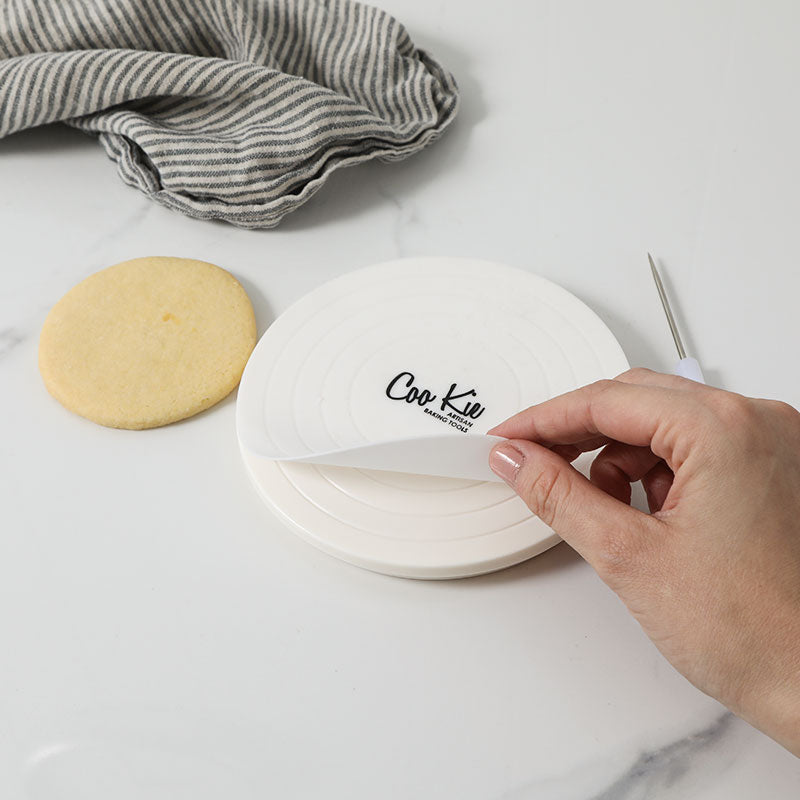 Coo Kie Mini Turntable with Silicone Mat