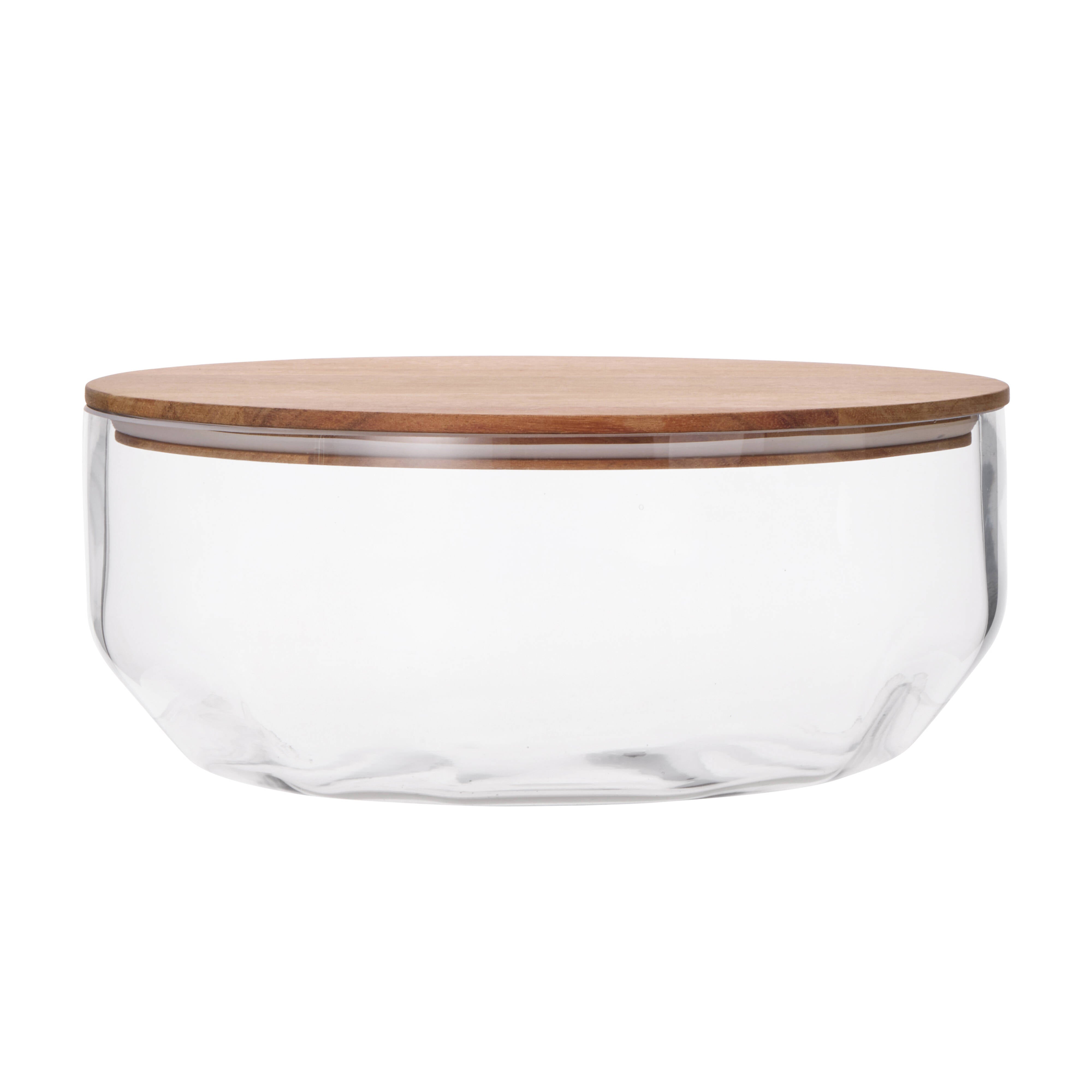 Davis & Waddell Theo Bowl with Lid Acacia