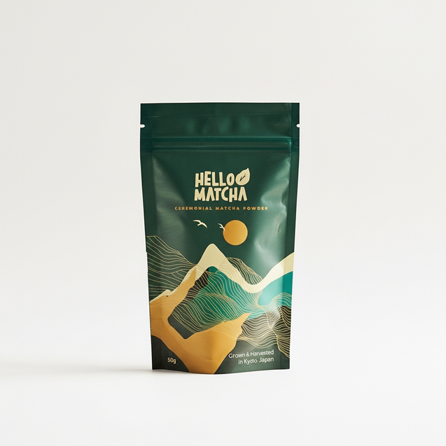 Hello Matcha Ceremonial Matcha Powder - 50g