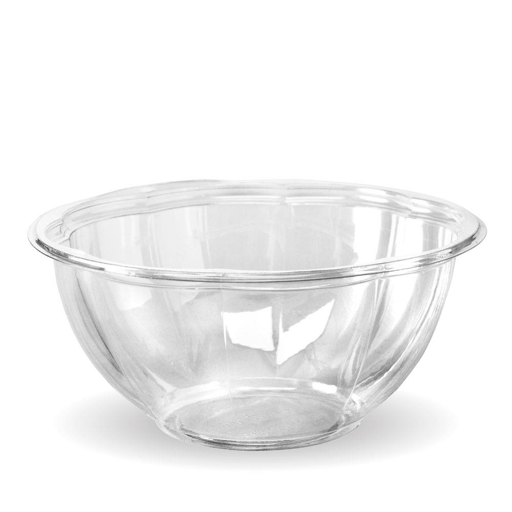 BioPak 1,080ml / 32oz Clear Salad BioBowl
