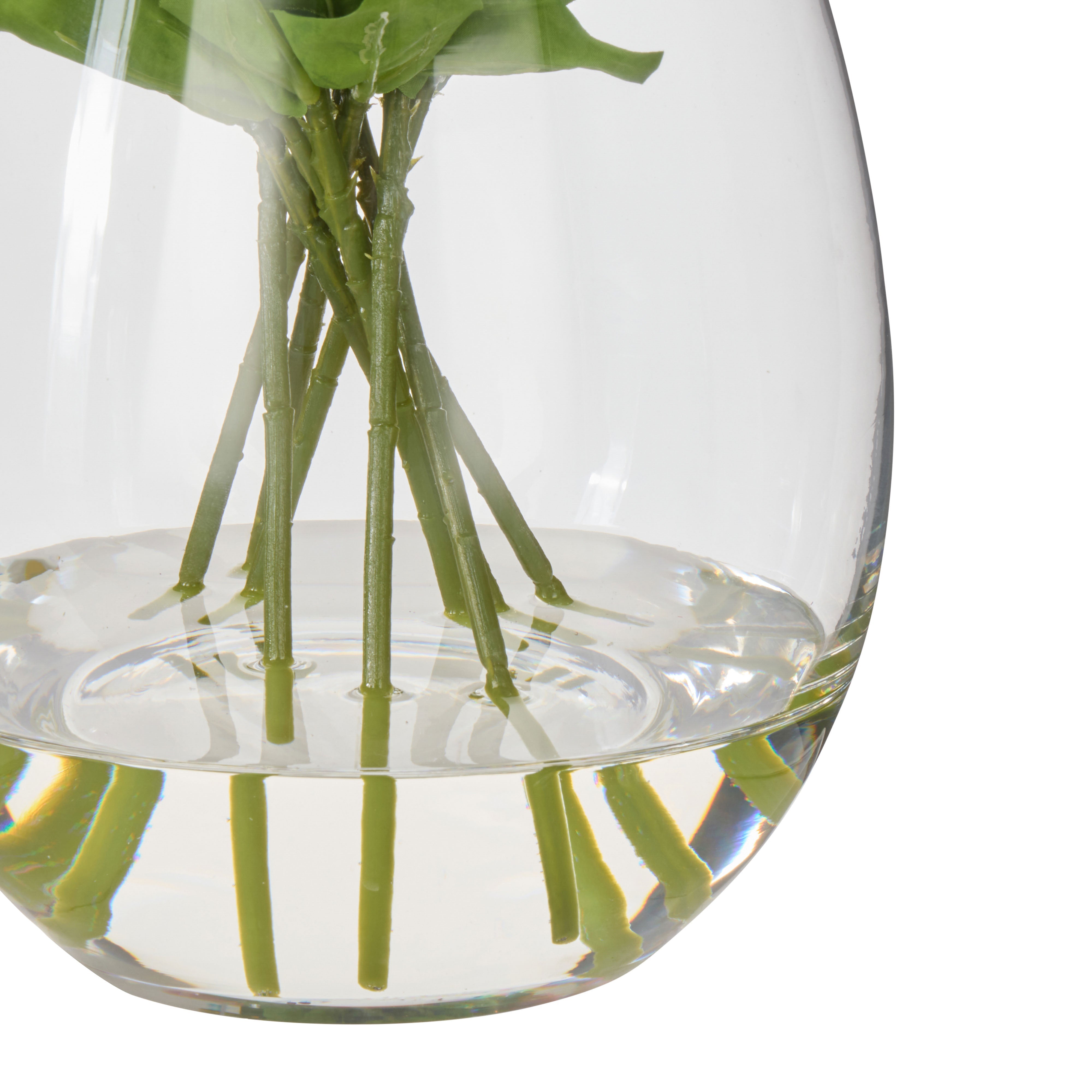Rogue Lisianthus Claire Vase