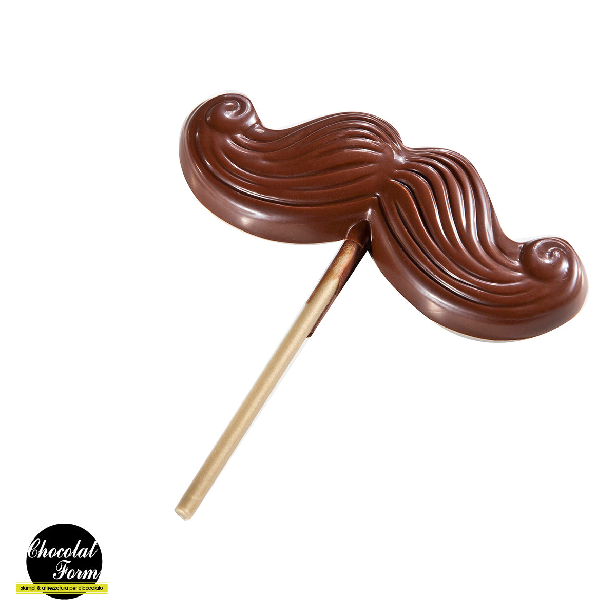 Chocolate World Lollipop Chocolate Mould Mustache