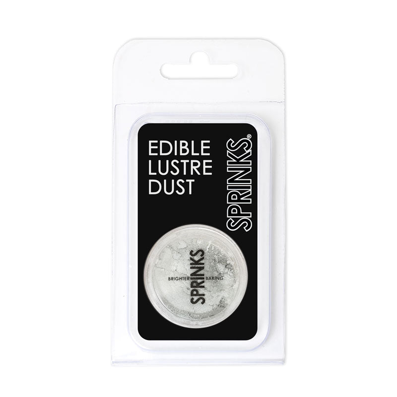 Sprinks Hint of Silver Lustre Dust 10ml Hangsell