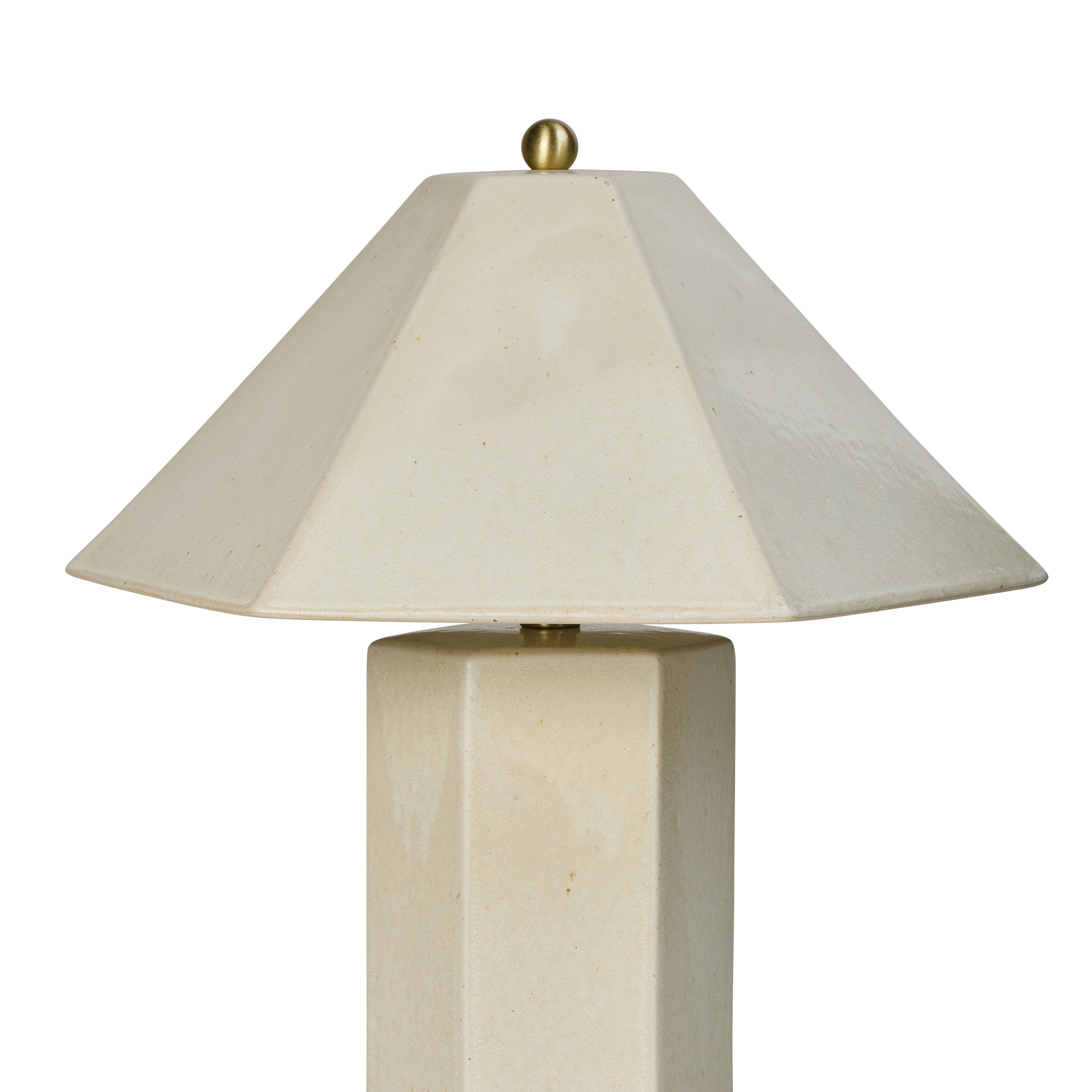 Amalfi Kairo Table Lamp Ivory