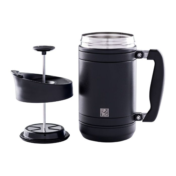 BruTrek French Press 950ml (32oz) - Obsidian