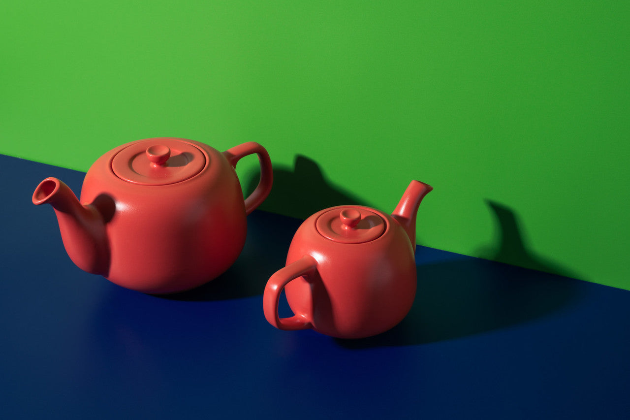 La Cafetière Ceramic Teapot 600ml (Red)