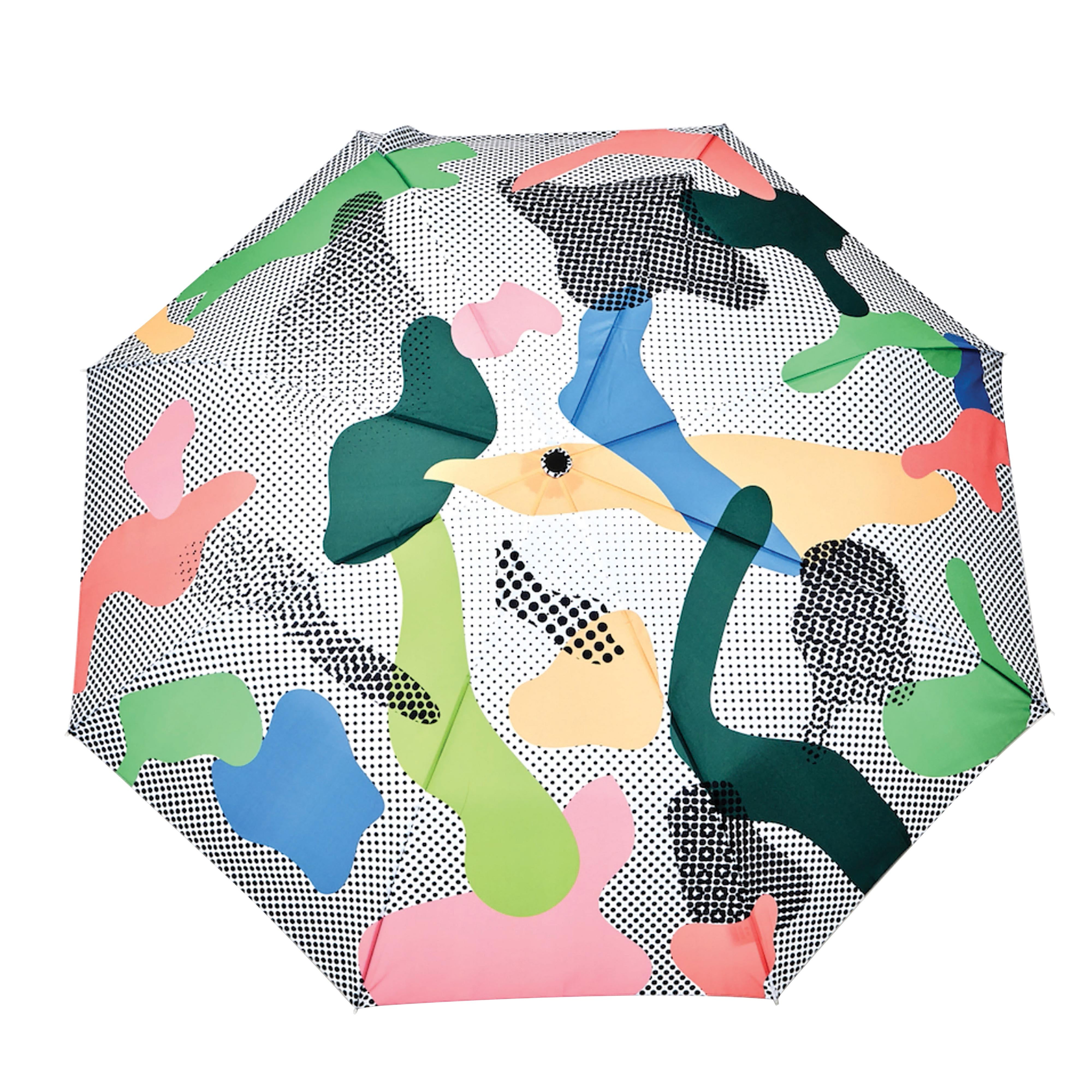 Original Duckhead Duck Umbrella Compact Dots Multi-Coloured