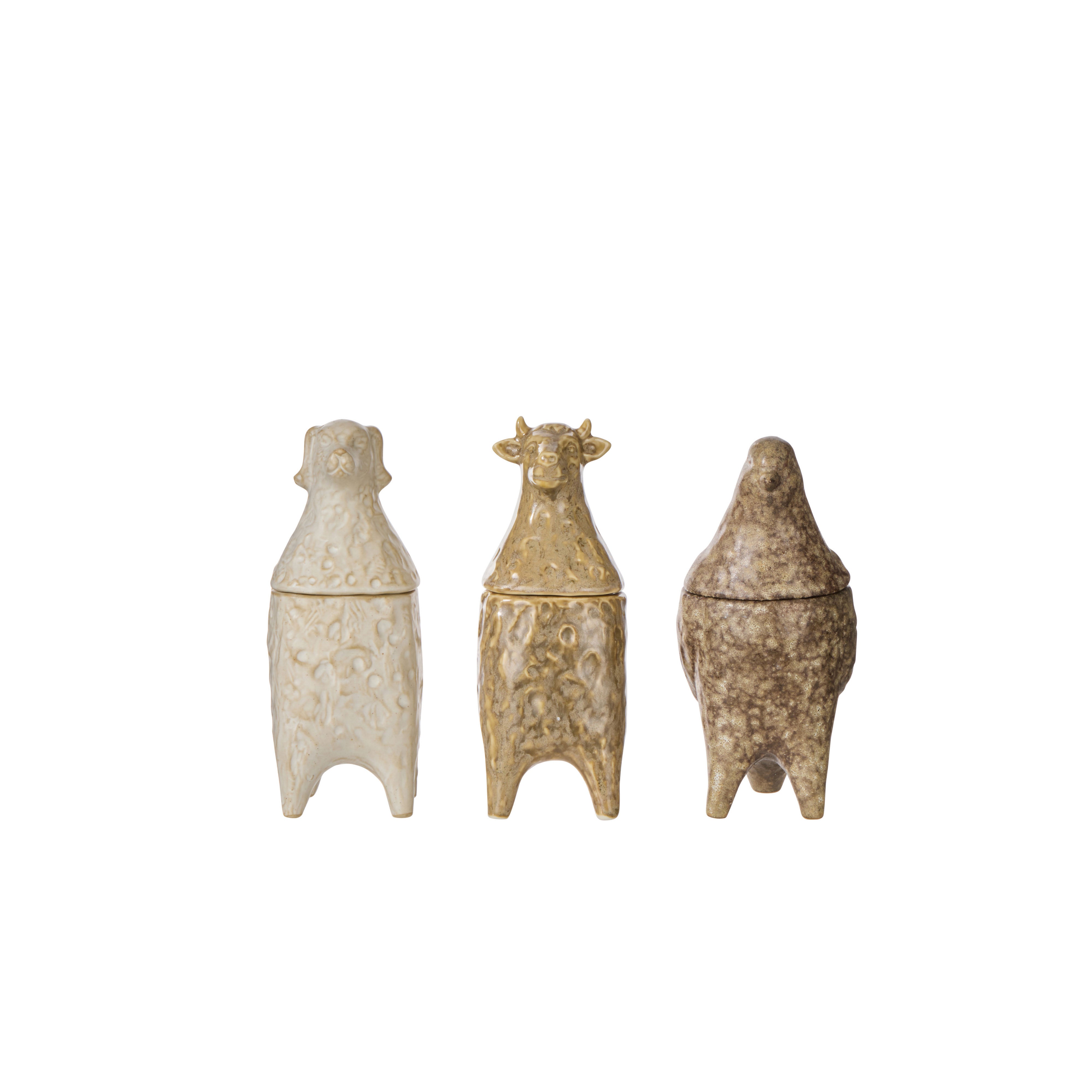 Amalfi Ari Cow Jar Green Reactive