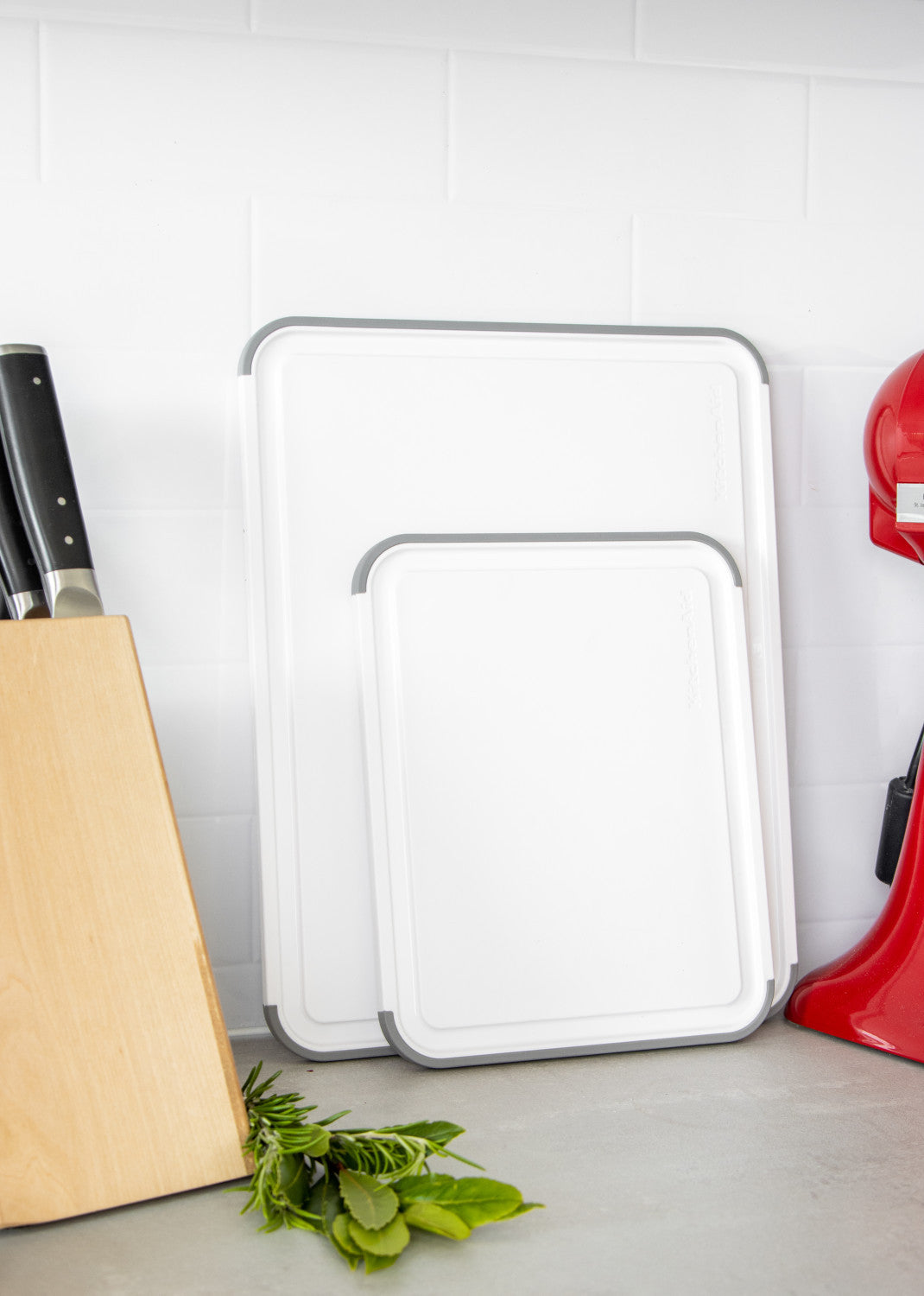 KitchenAid Classic Polypropylene Non-Slip Chopping Board 20 x 25cm