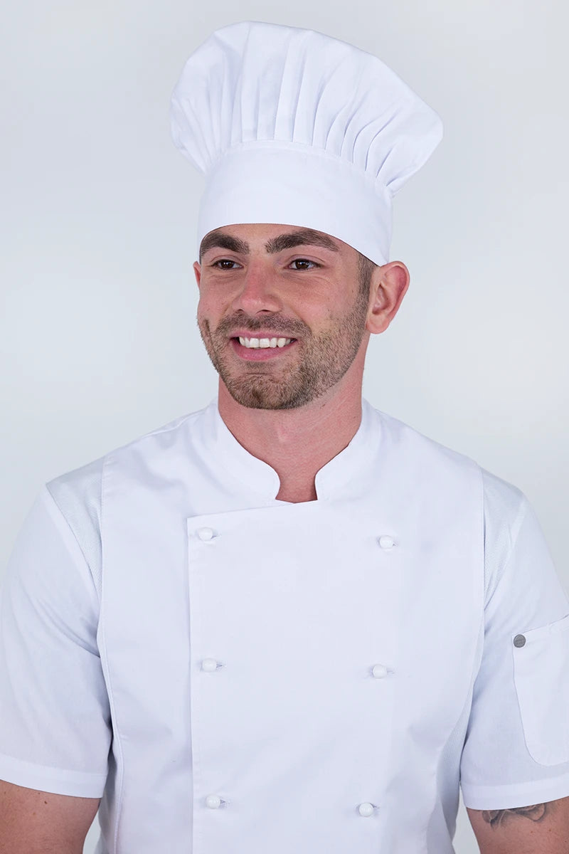 Aussie Chef Adjustable Chef Hat White