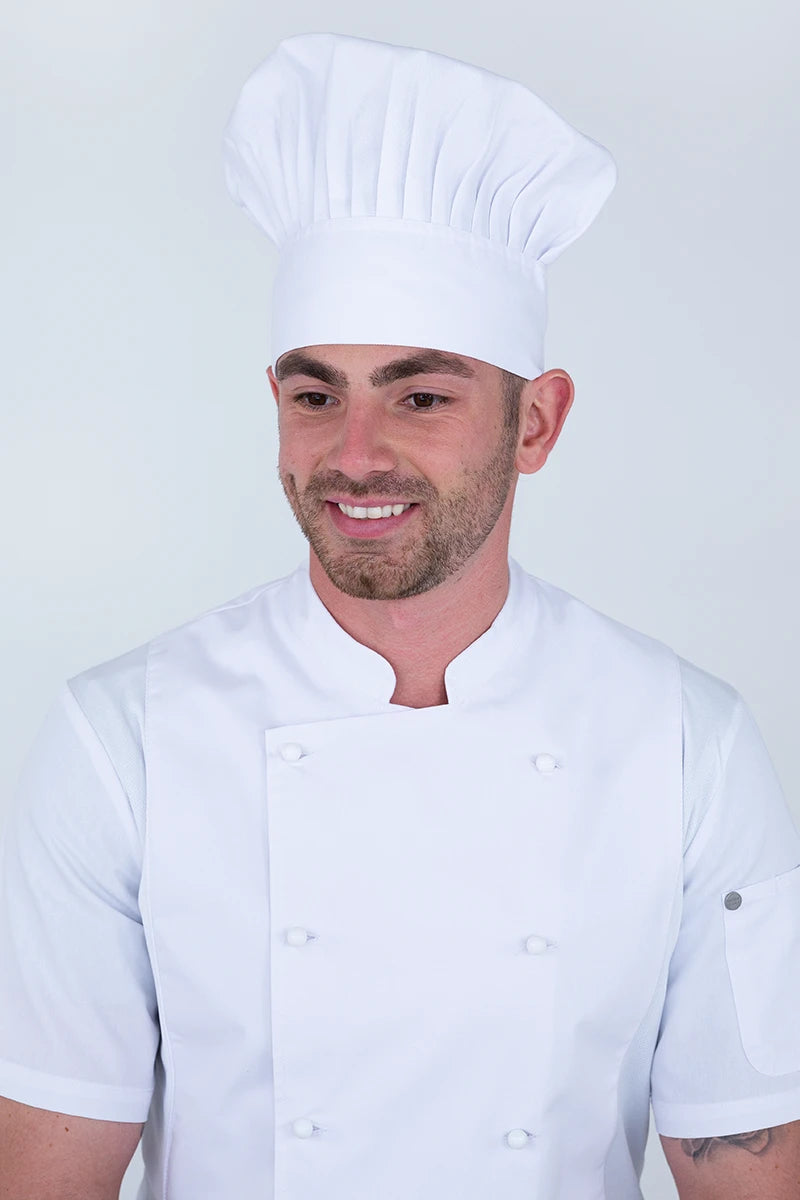 Aussie Chef Adjustable Chef Hat White