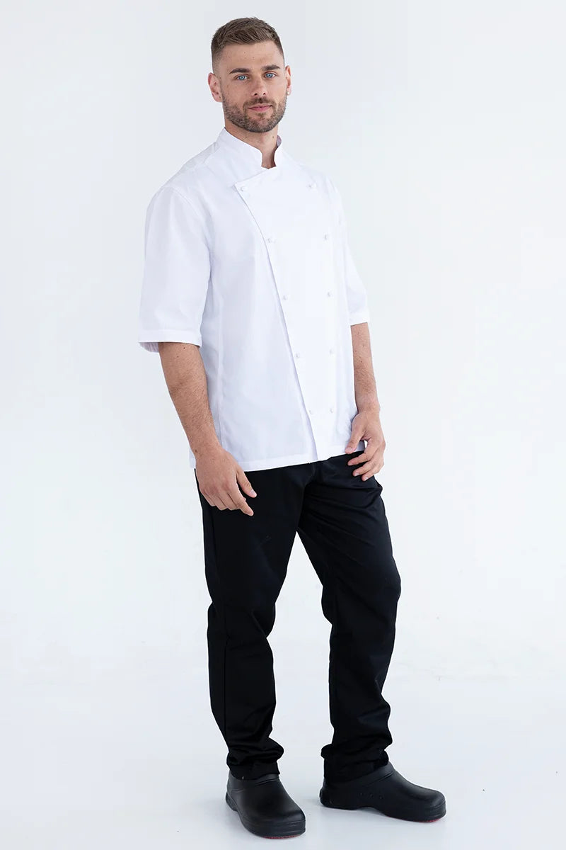 Aussie Chef Black Drawstring Pants - 3XL