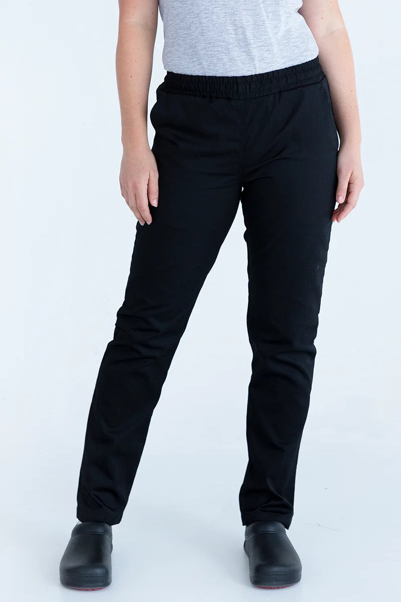 Aussie Chef Womens Black Pants - Size 10