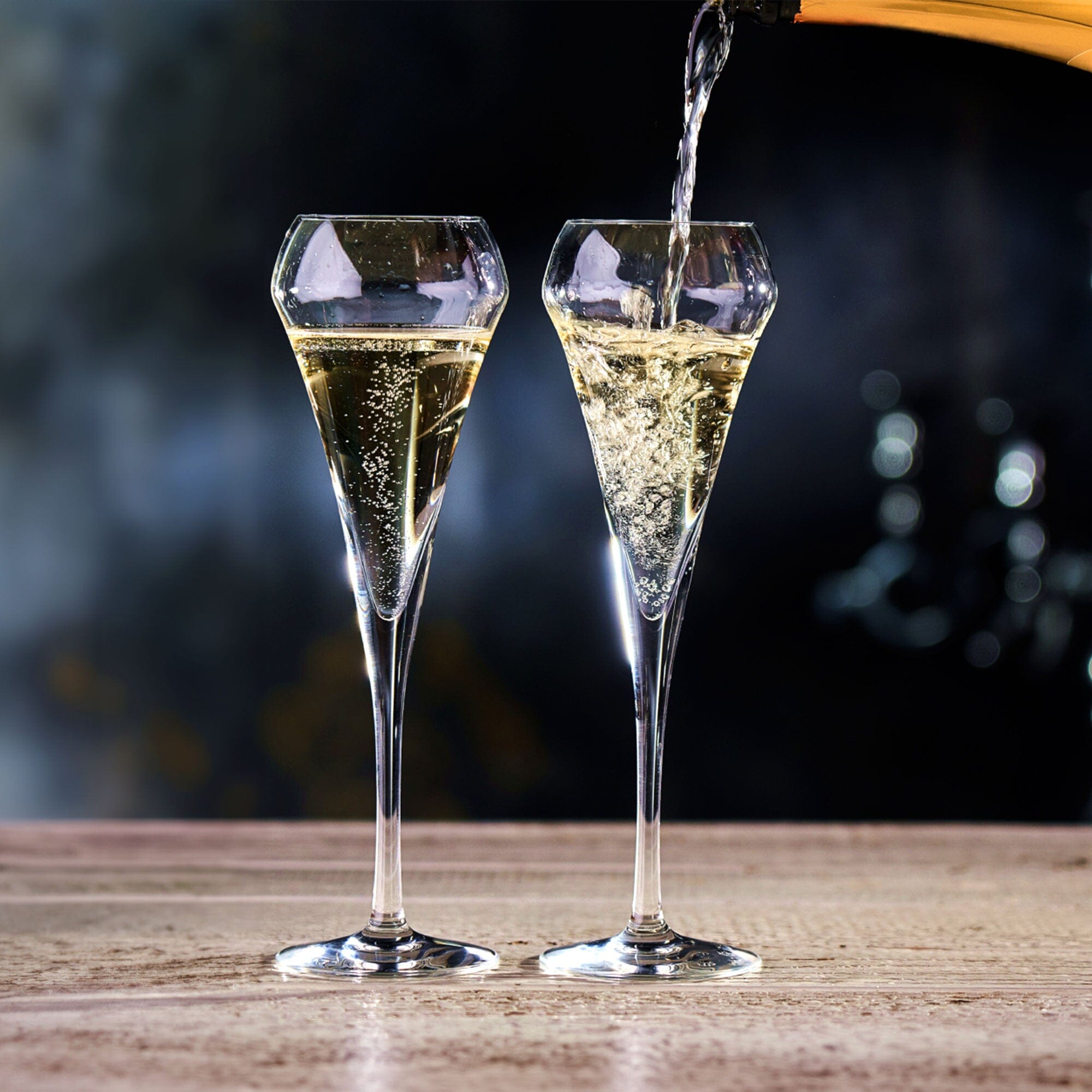 Chef & Sommelier Open Up Effervescence Flute Glasses 200ml