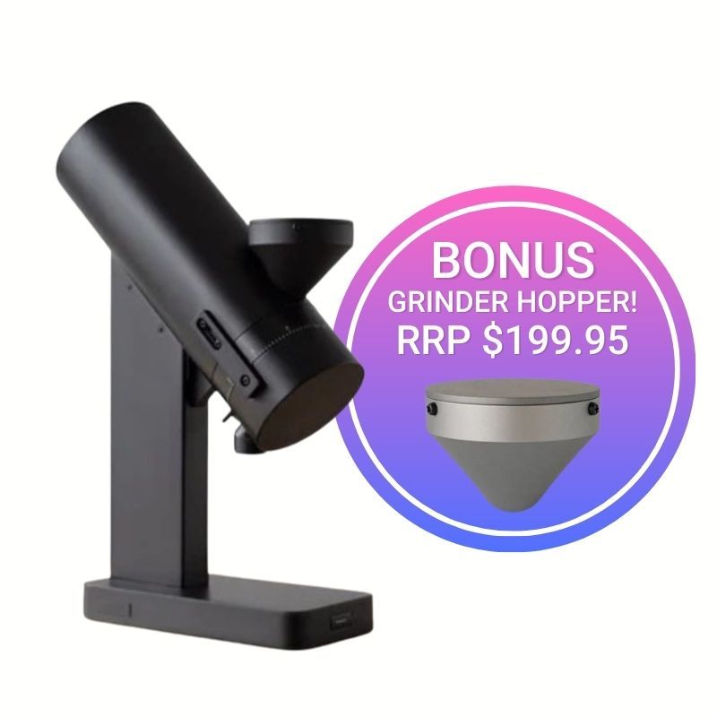 Acaia Orbit Grinder SSP Lab Sweet Burrs V3 - Black