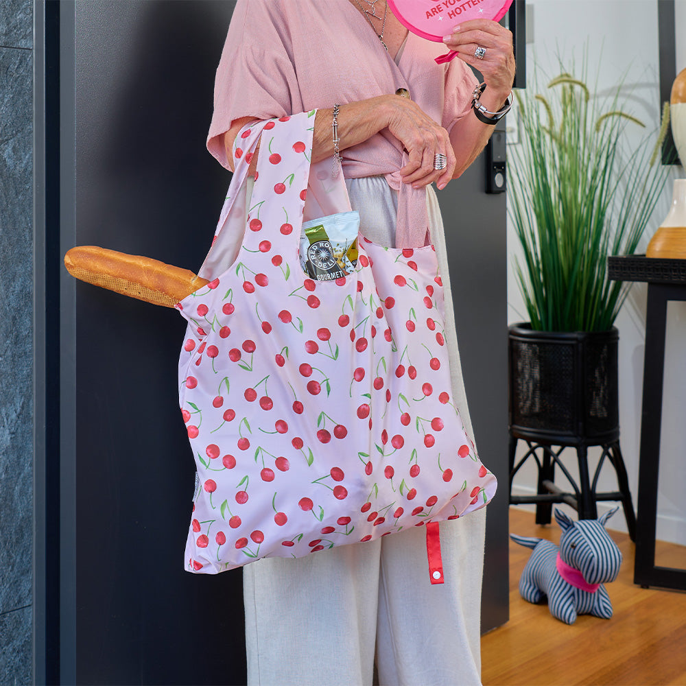 Annabel Trends Shopping Tote Cherrylicious